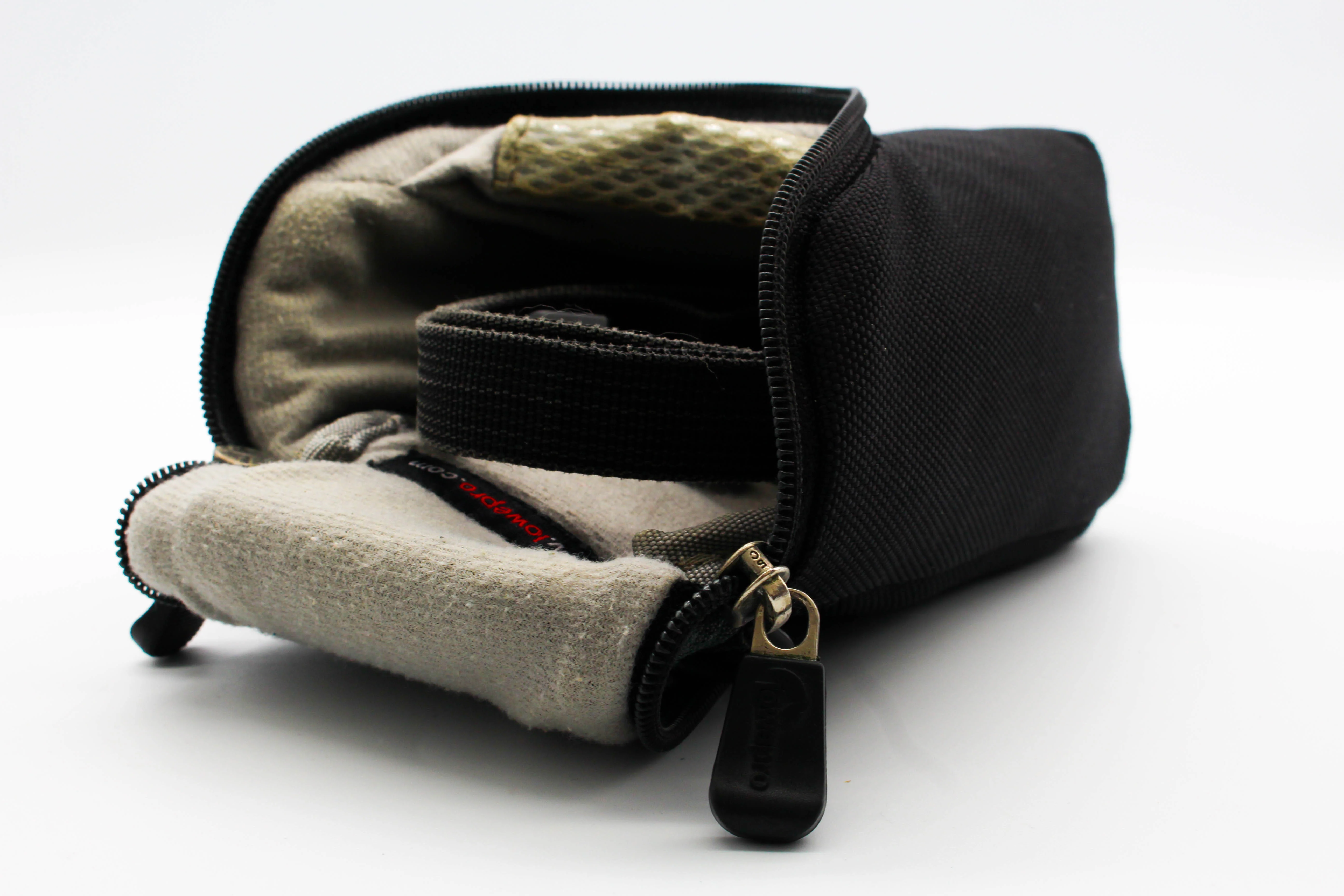 Lowepro D-Res 25 AW Small Camera Carry Pouch Bag For Digicam Compact Cameras Black Grey - Excellent - Image 5