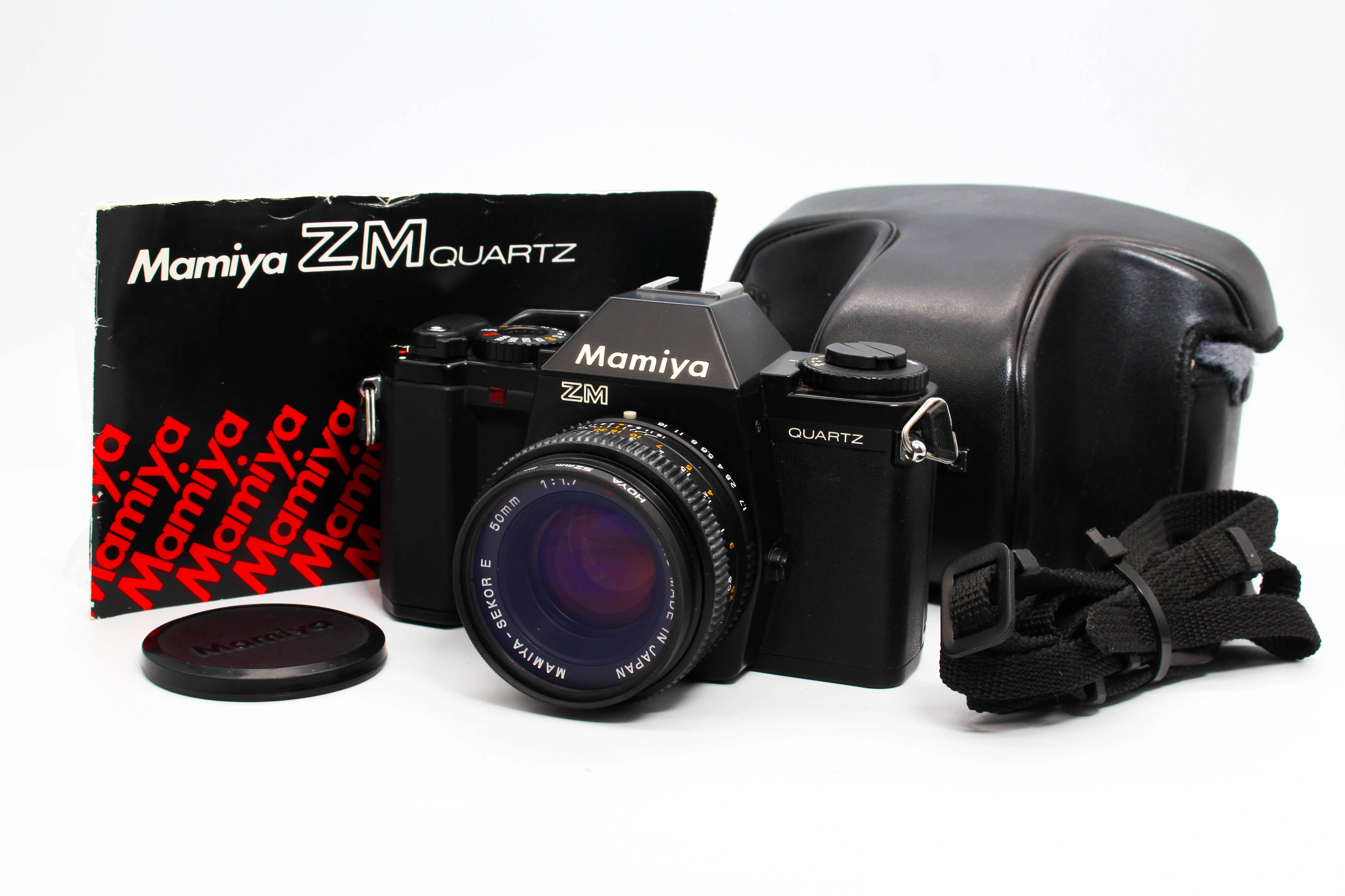 Mamiya ZM SLR 35mm Film Camera With 50mm f/1.7mm Lens - Tested Bundle Excellent