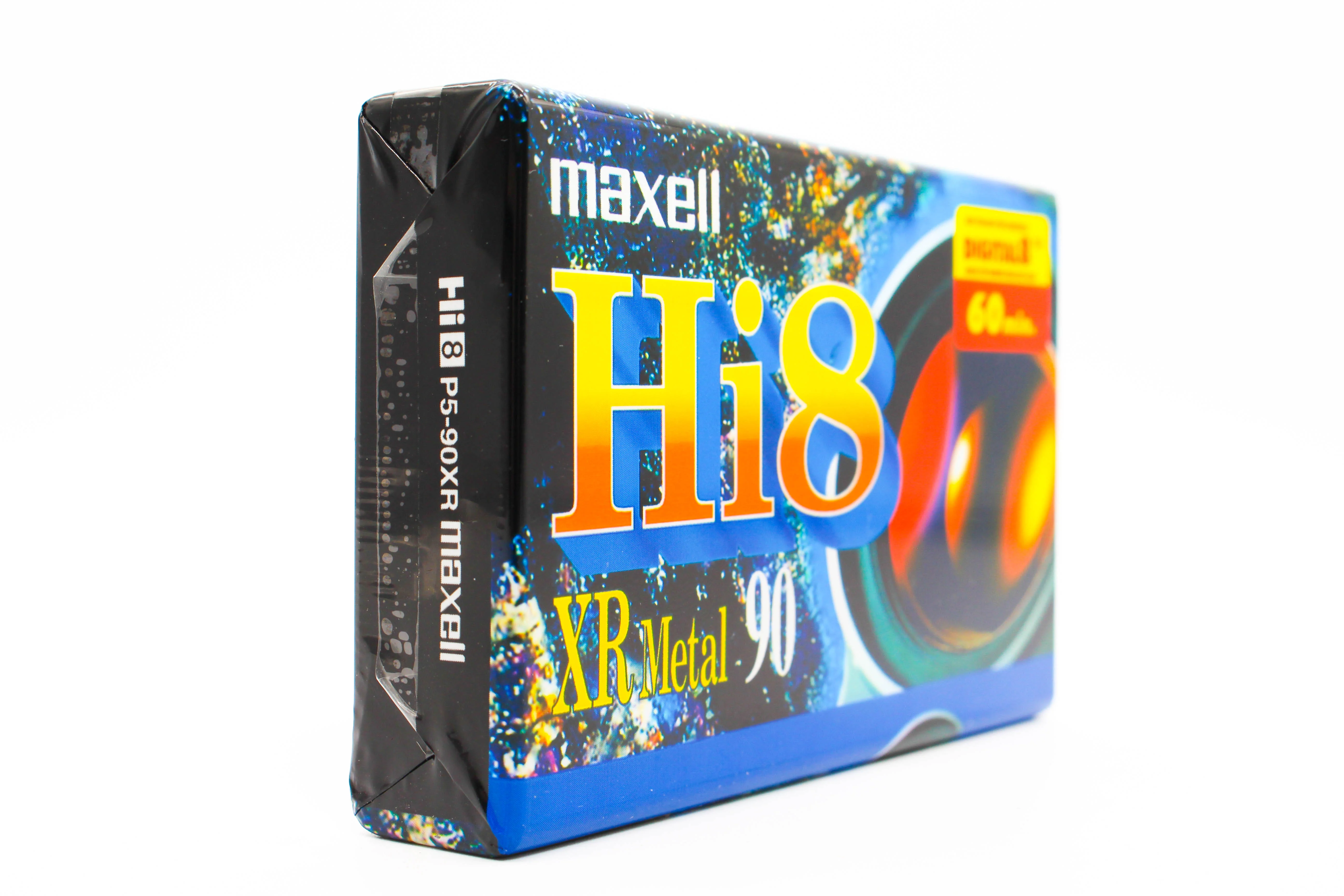 Maxell Hi8 XR Metal 90 P5-90XR 8mm 90 Minute Digital Video Cassette Tape - Brand New - Image 4