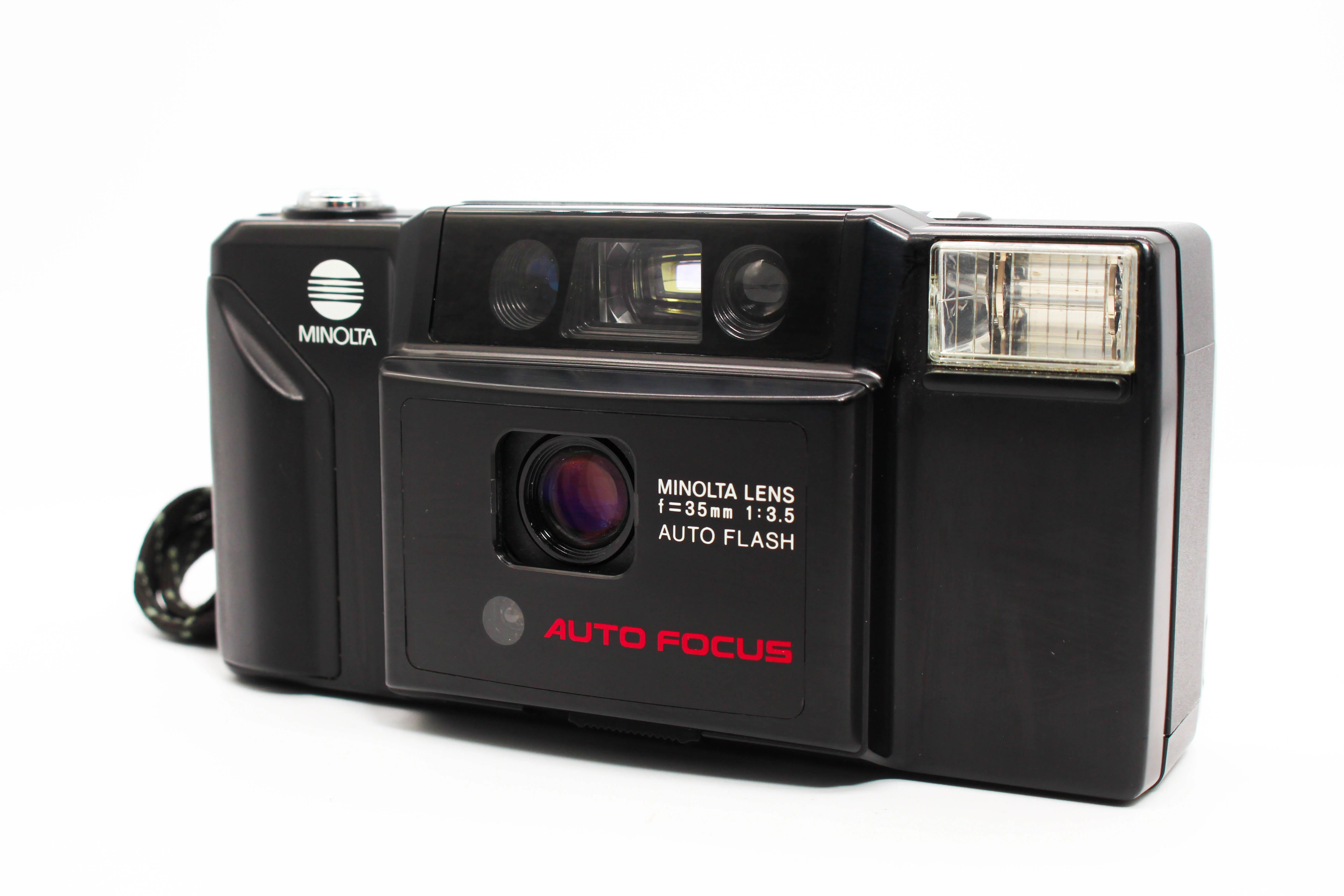 Minolta AF-E 35mm Film Compact Point And Shoot Camera With 35mm F3.5 Lens - Tested Excellent