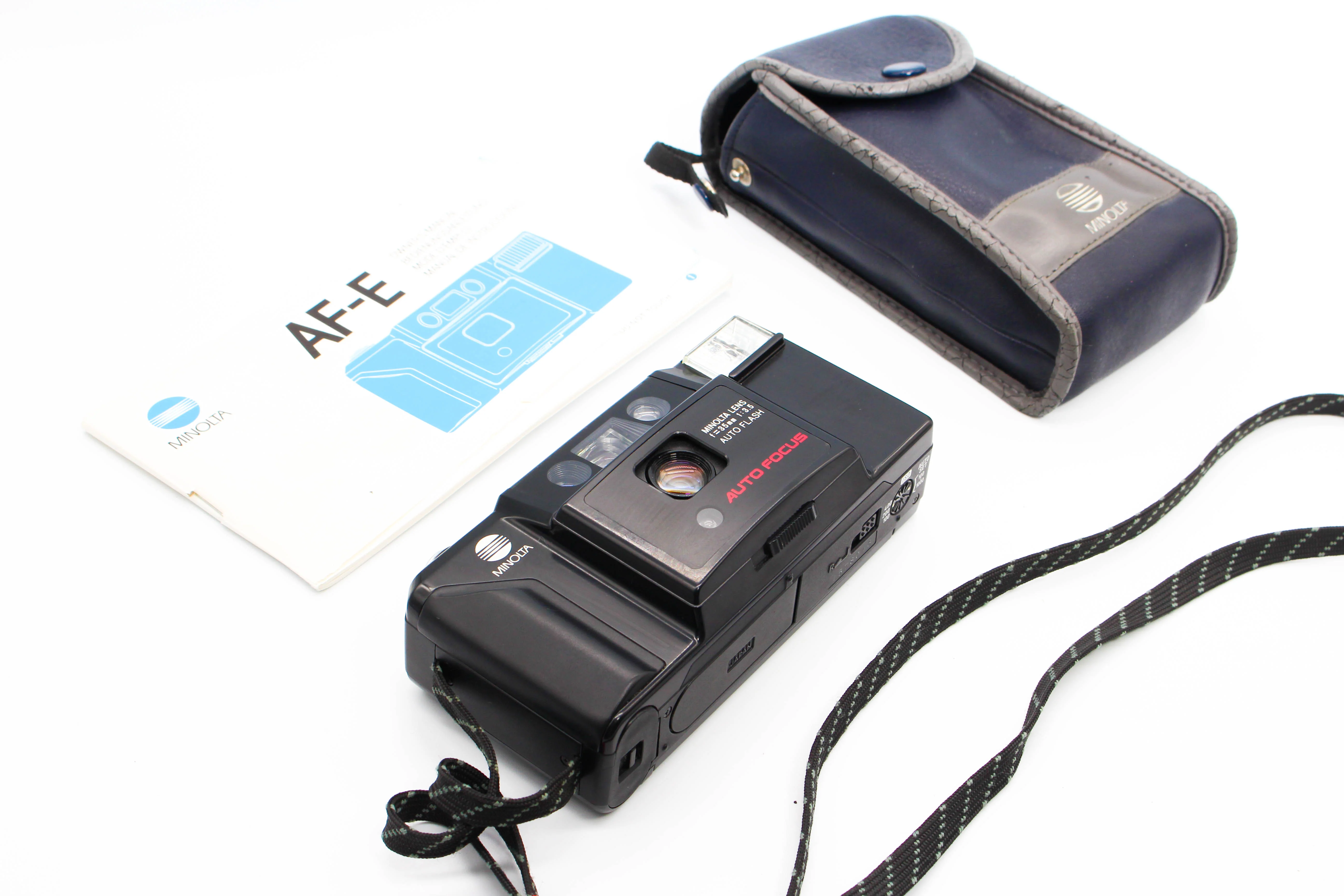 Minolta AF-E 35mm Film Compact Point And Shoot Camera With 35mm F3.5 Lens - Tested Excellent - Image 2