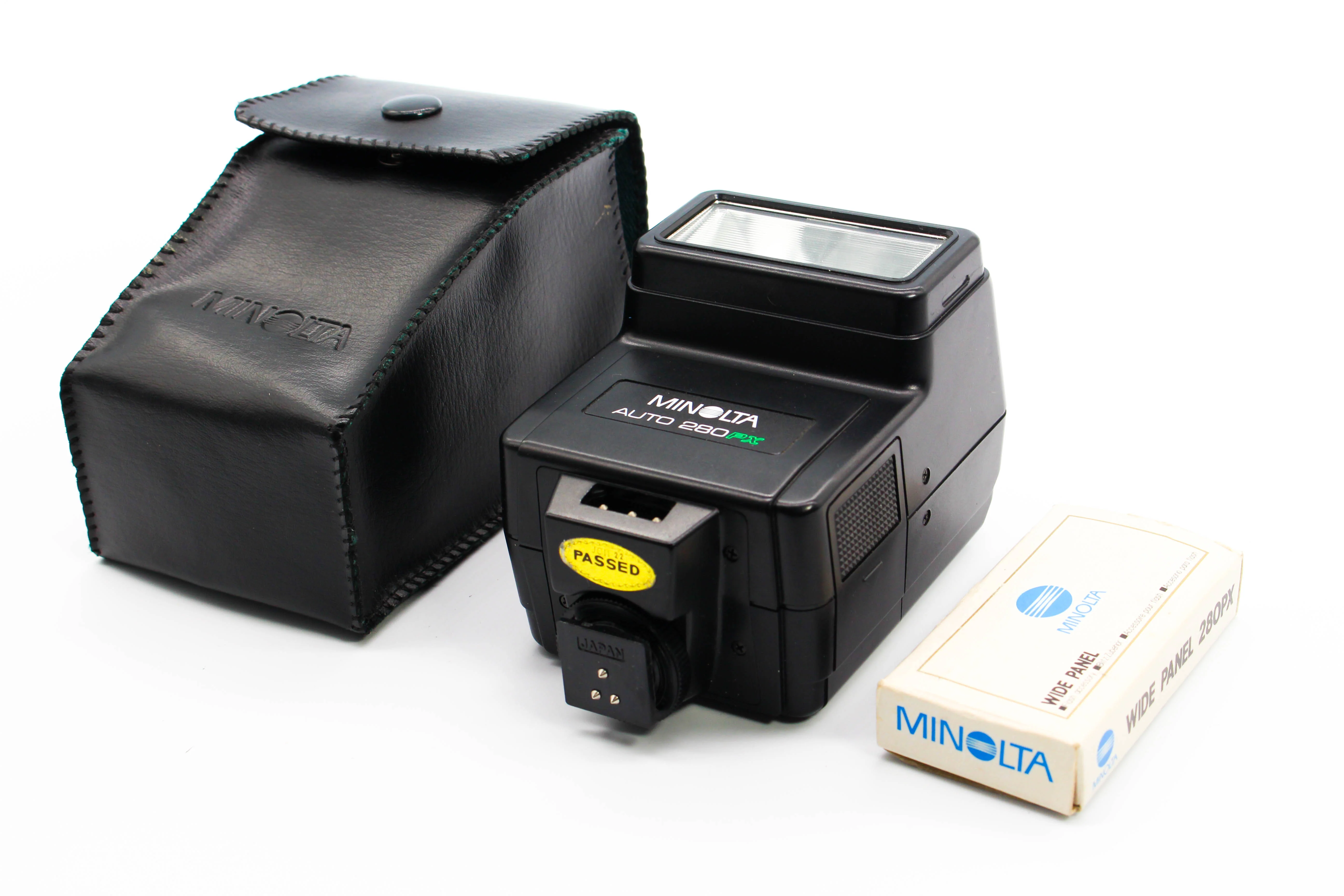 Minolta Auto 280PX Flash Unit For Vintage SLR Film Photo Cameras - Tested Bundle Excellent - Image 2