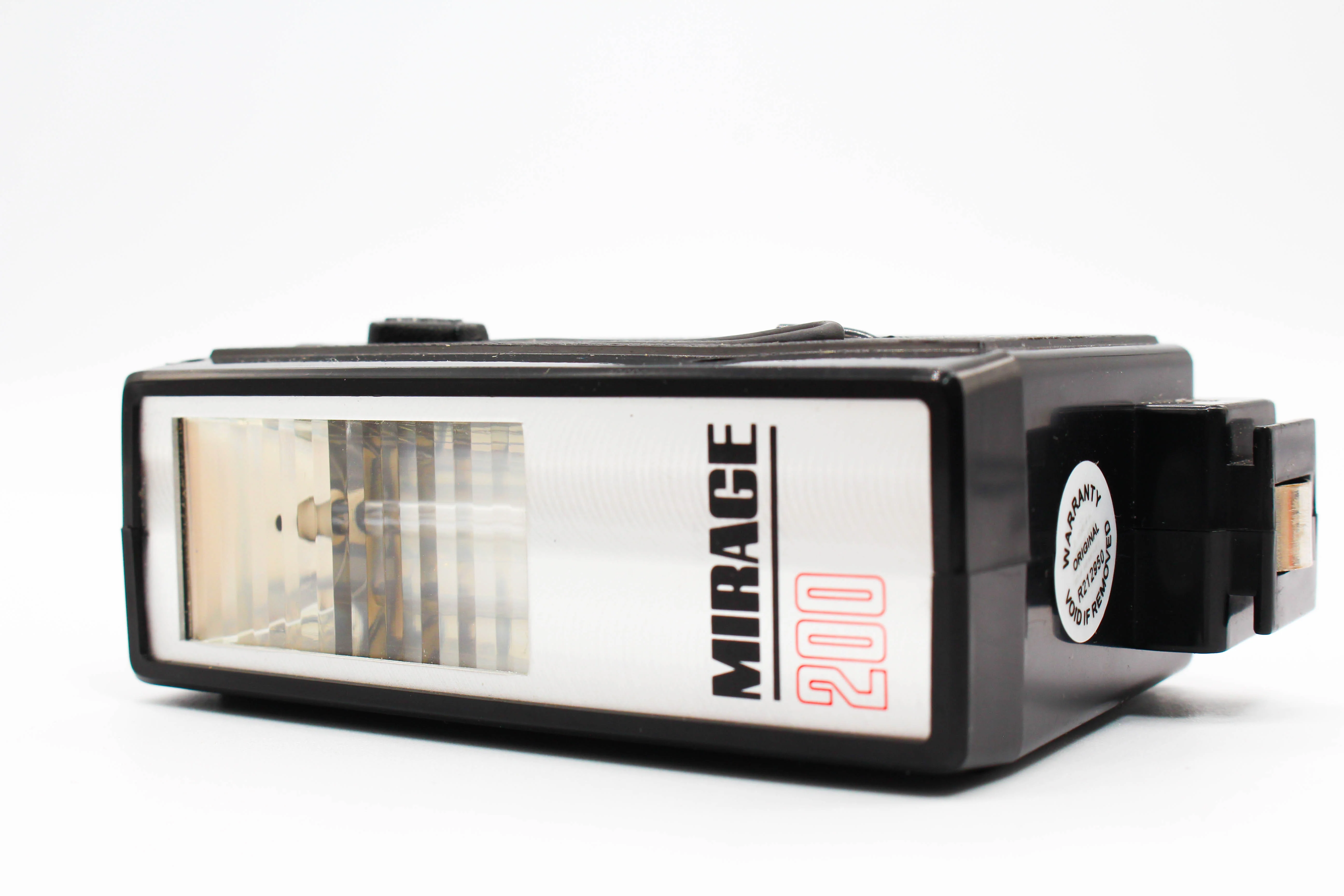 Mirage 200 Electronic Flash Unit For Vintage Film Photo Cameras - Tested Excellent