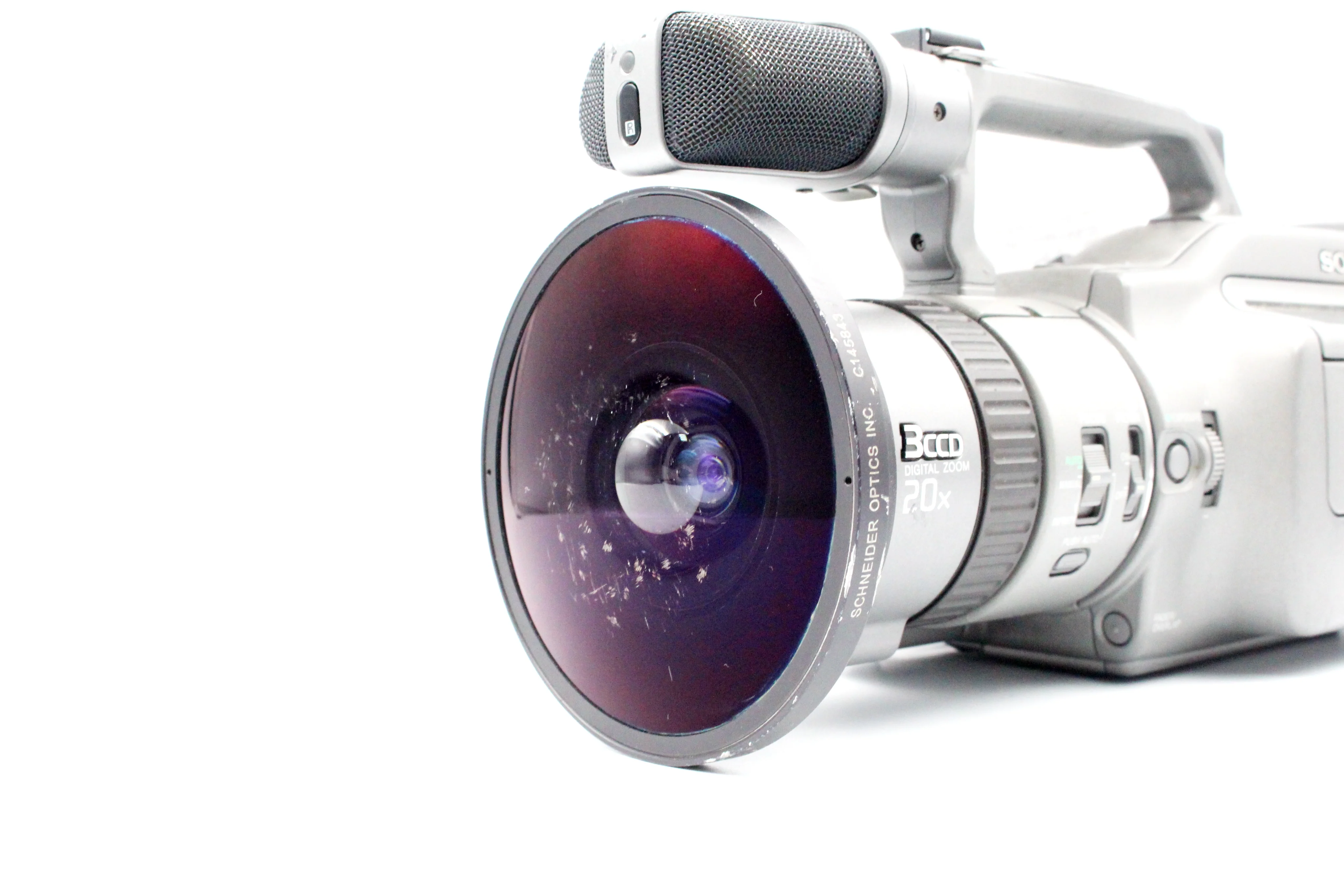 Century Optics MK1 0.3X Fisheye Lens Sony VX1000 Bayo Mount - Image 8