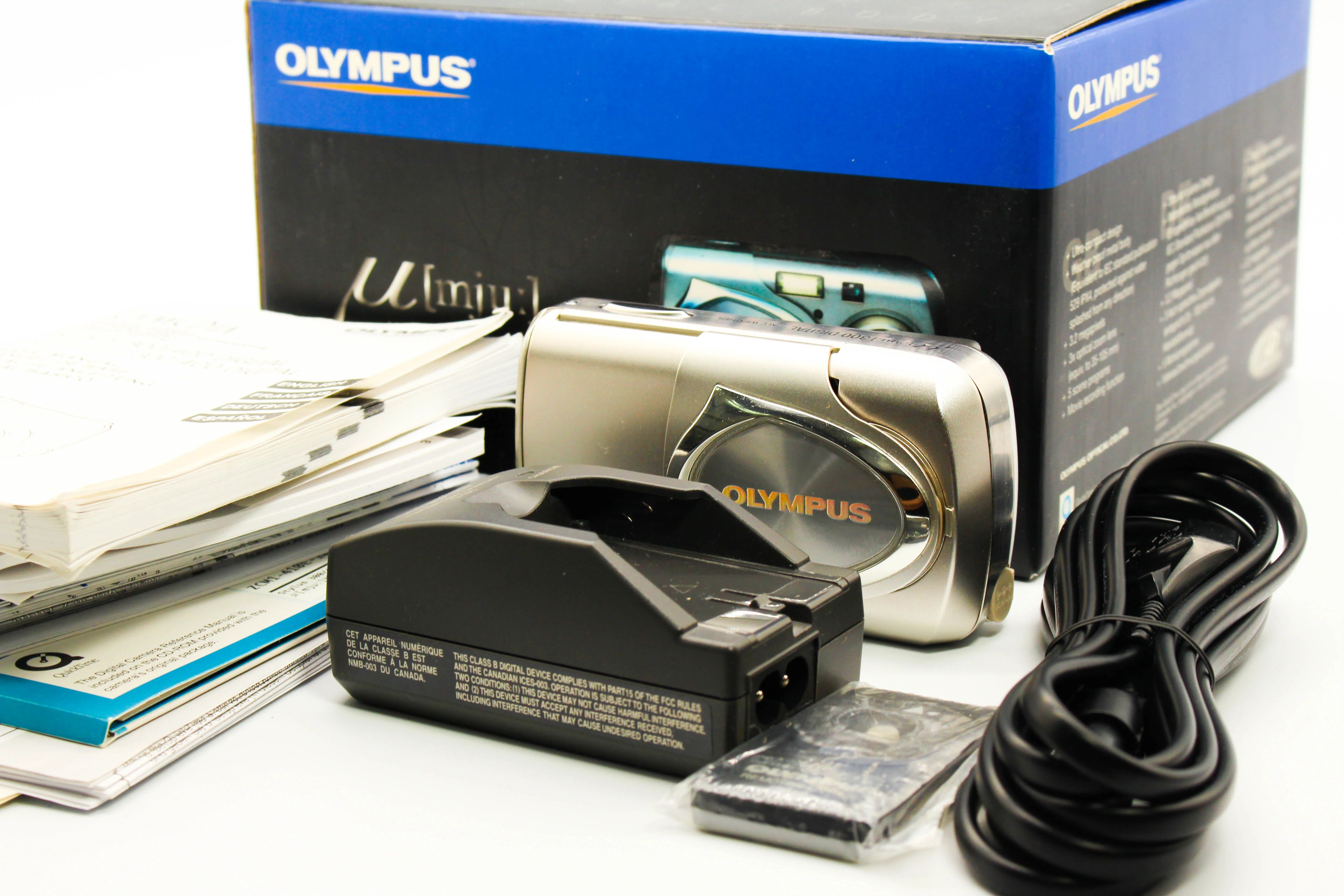Olympus Camedia µ mju 300 Digital Retro Photo Digital Camera Digicam - Tested Bundle Excellent - Image 2