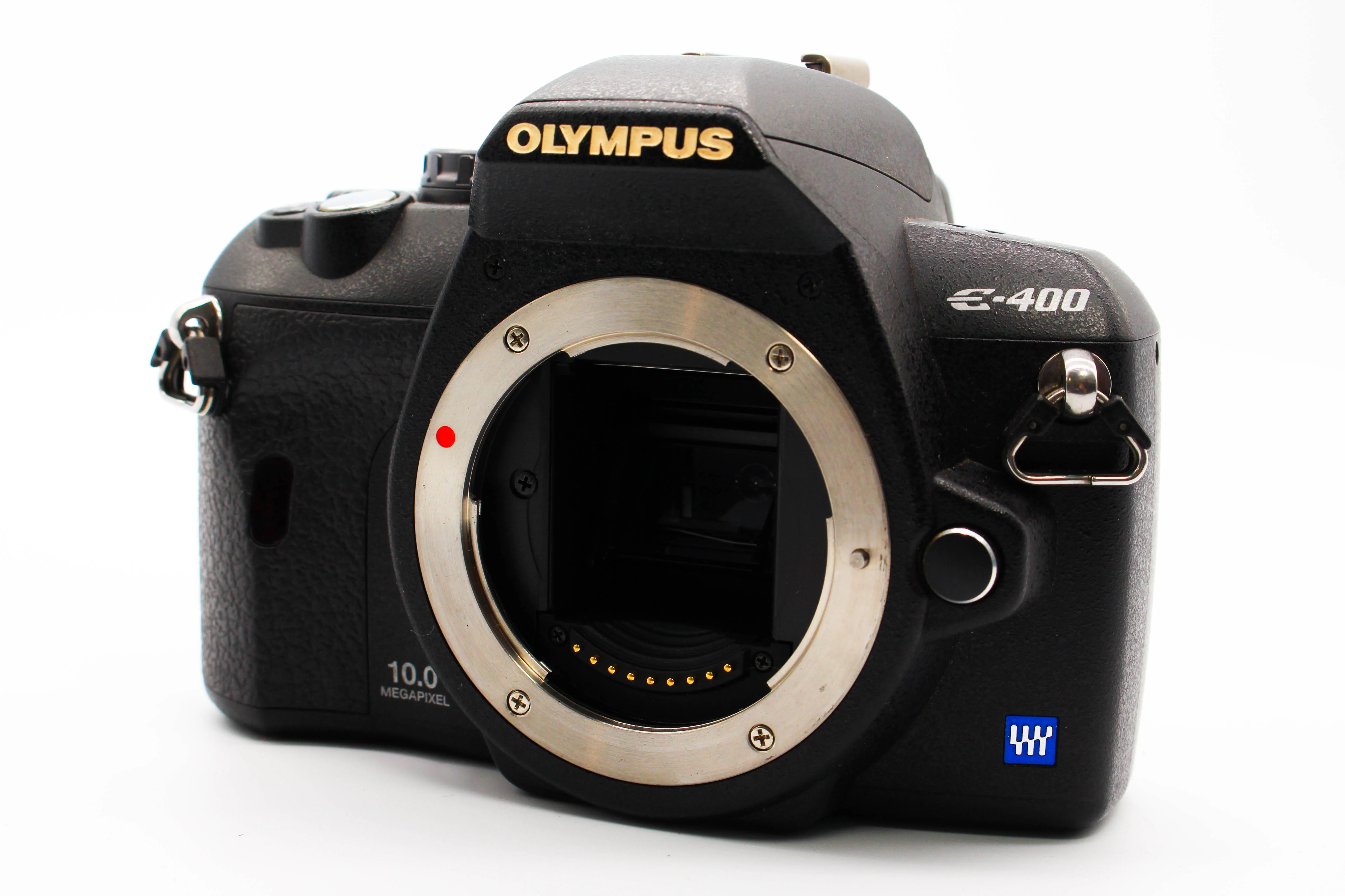 Olympus E-400 Compact Flash CF Card xD Picture Card DSLR Camera Body - Tested Bundle Excellent