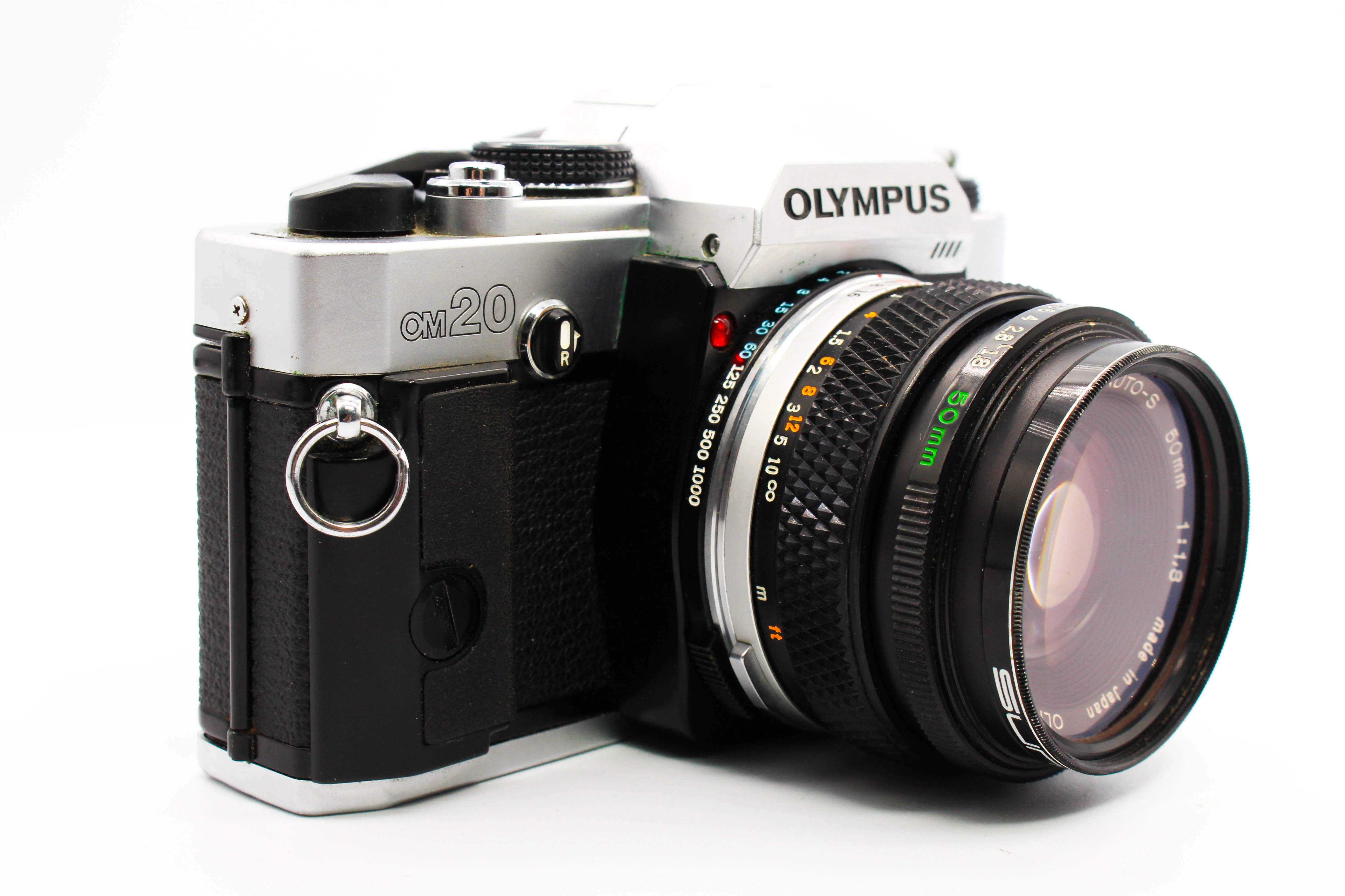 Olympus OM20 SLR 35mm Film Camera With 50mm f/1.8mm Lens - Tested Bundle Good - Image 3