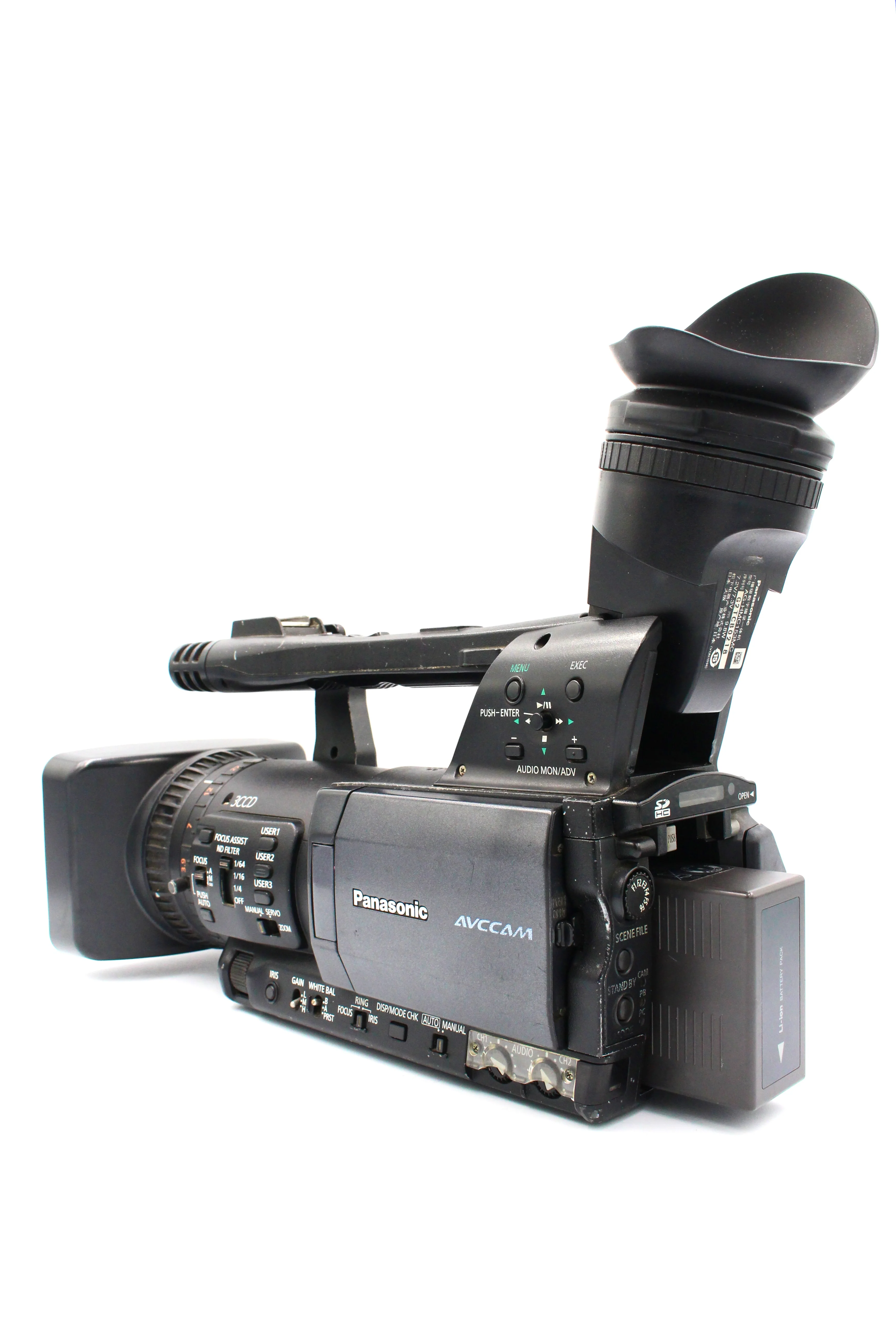 Panasonic AG HMC153MC HMC 150 Digital Video Camcorder Camera - Image 4