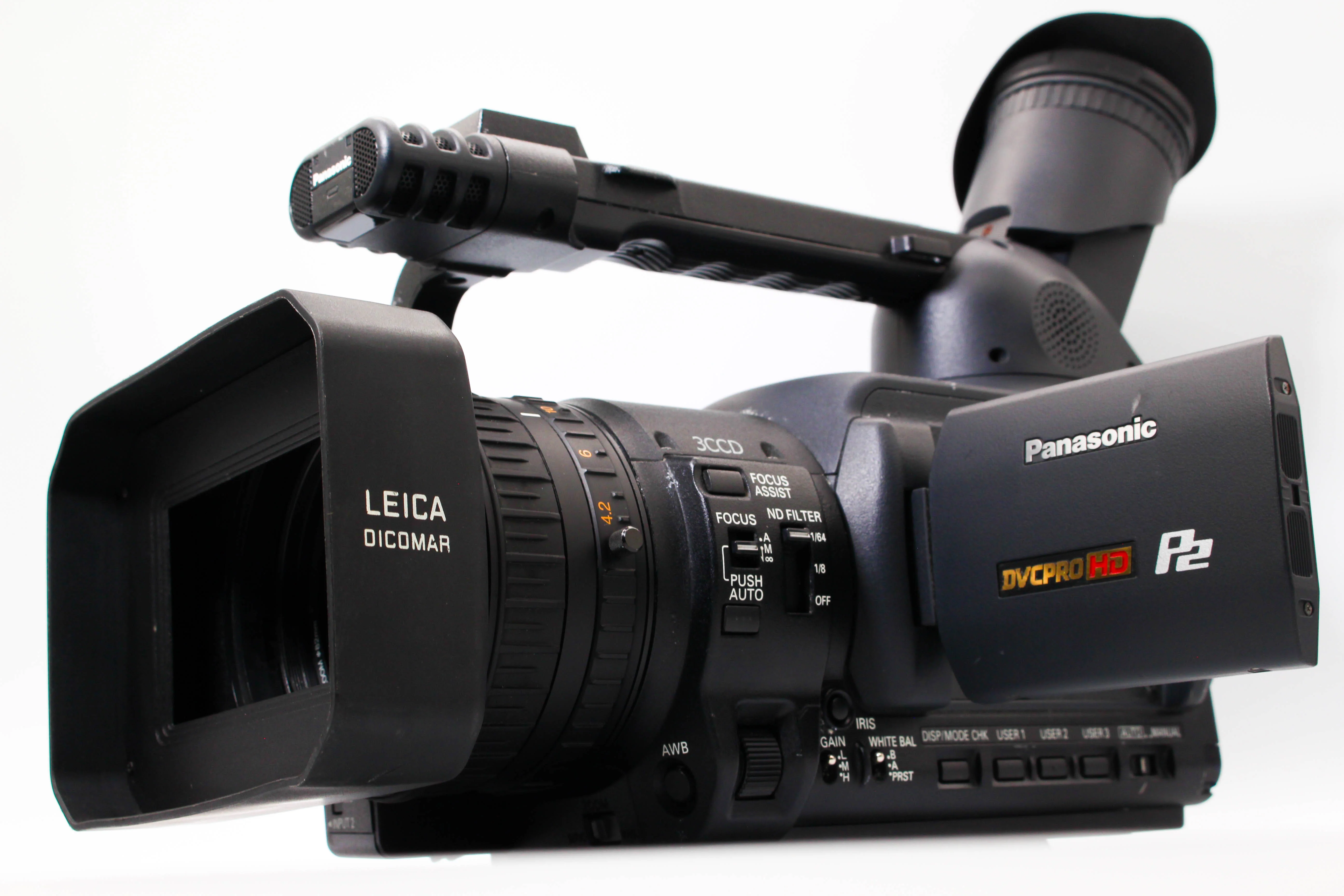 Panasonic AG-HVX200E MiniDV Digital Video Camera Camcorder - Tested Bundle Good
