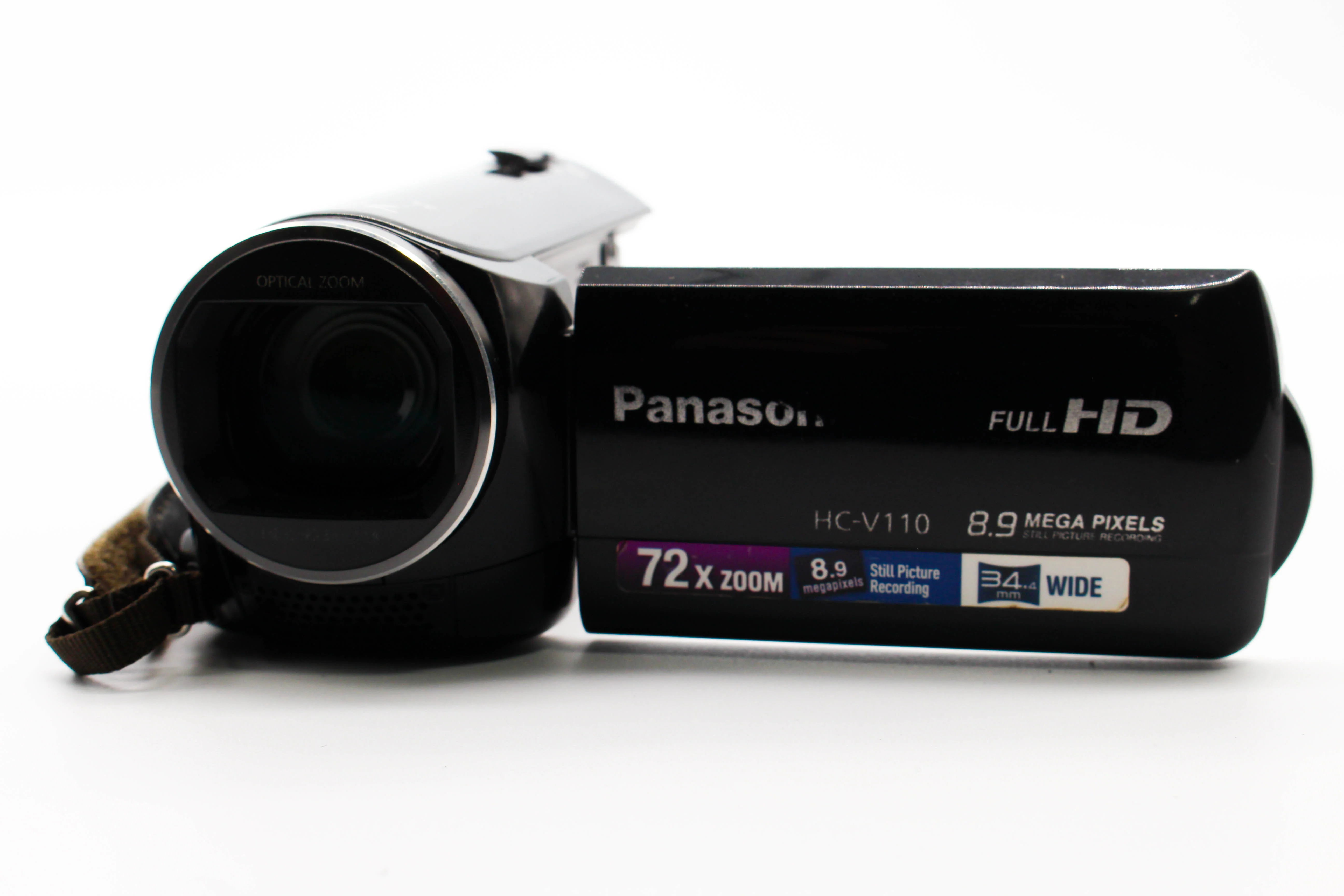 Panasonic HC-V110 HD SD Card Video Handycam Camcorder Camera - Tested Bundle