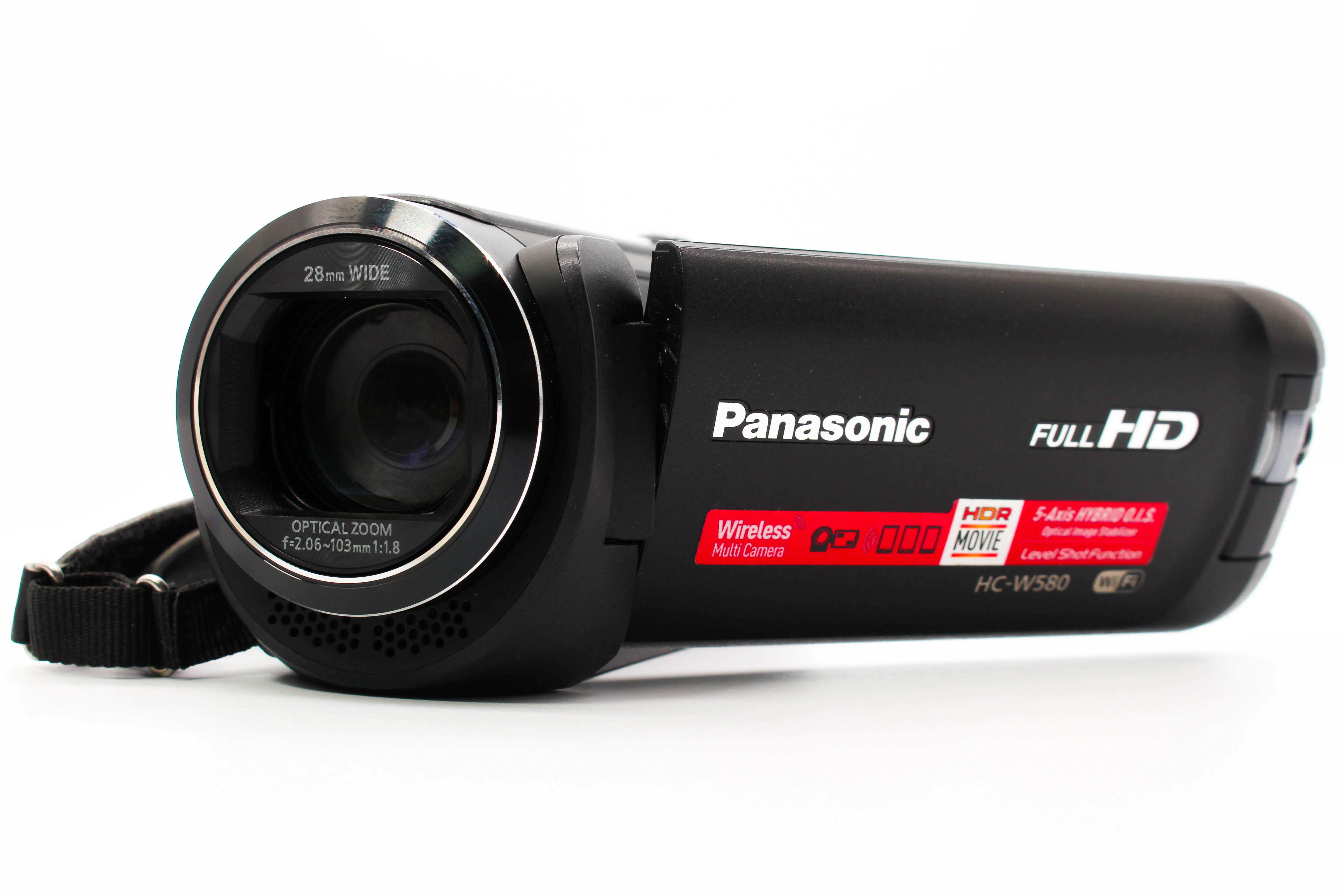 Panasonic HC-W580 HD SD Card Handycam Camcorder Camera - Tested Bundle Excellent