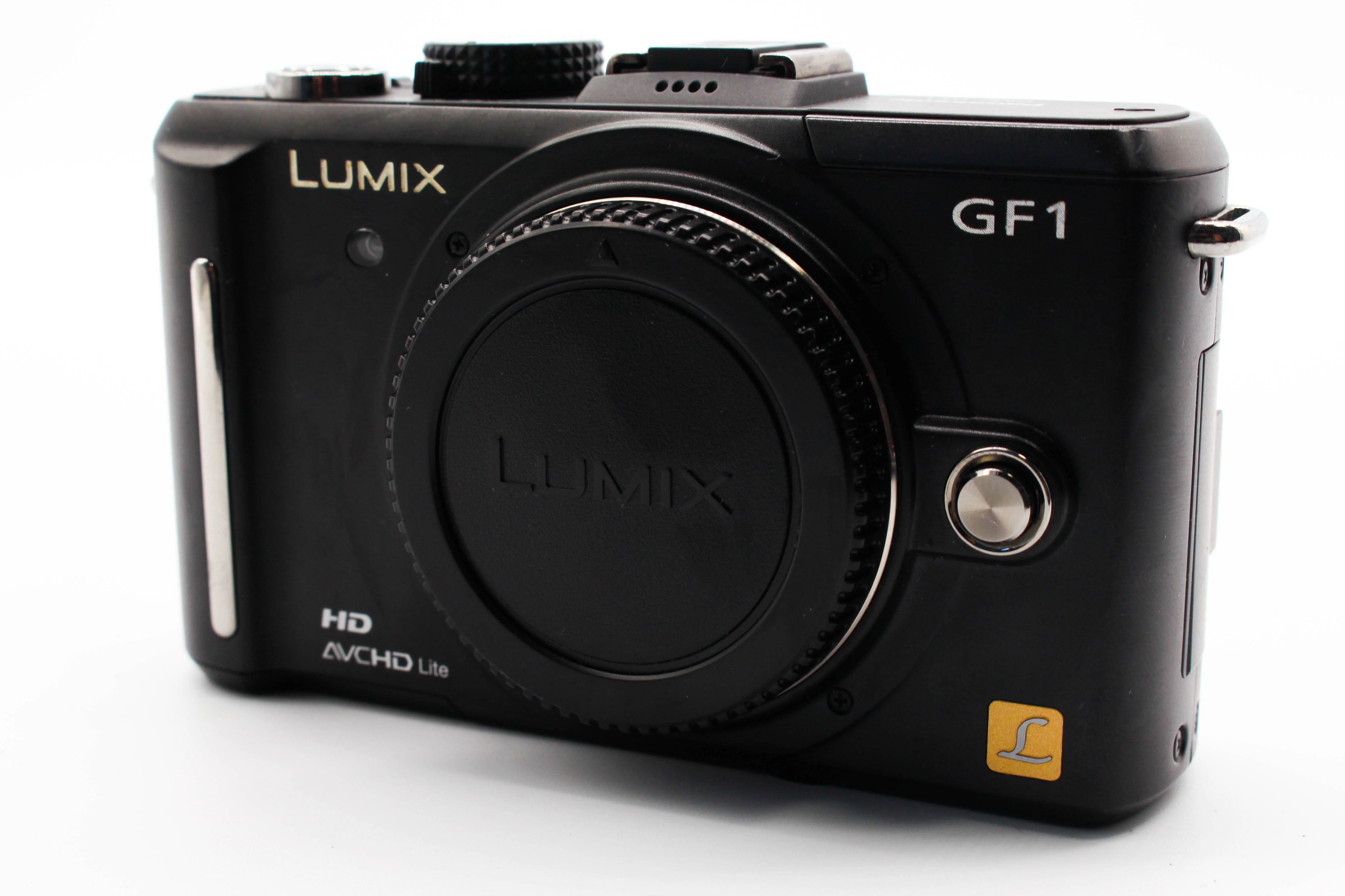 Panasonic Lumix DMC-GF1 Mirrorless Micro Four Thirds Digital Photo Video Camera Body - Tested Bundle Excellent