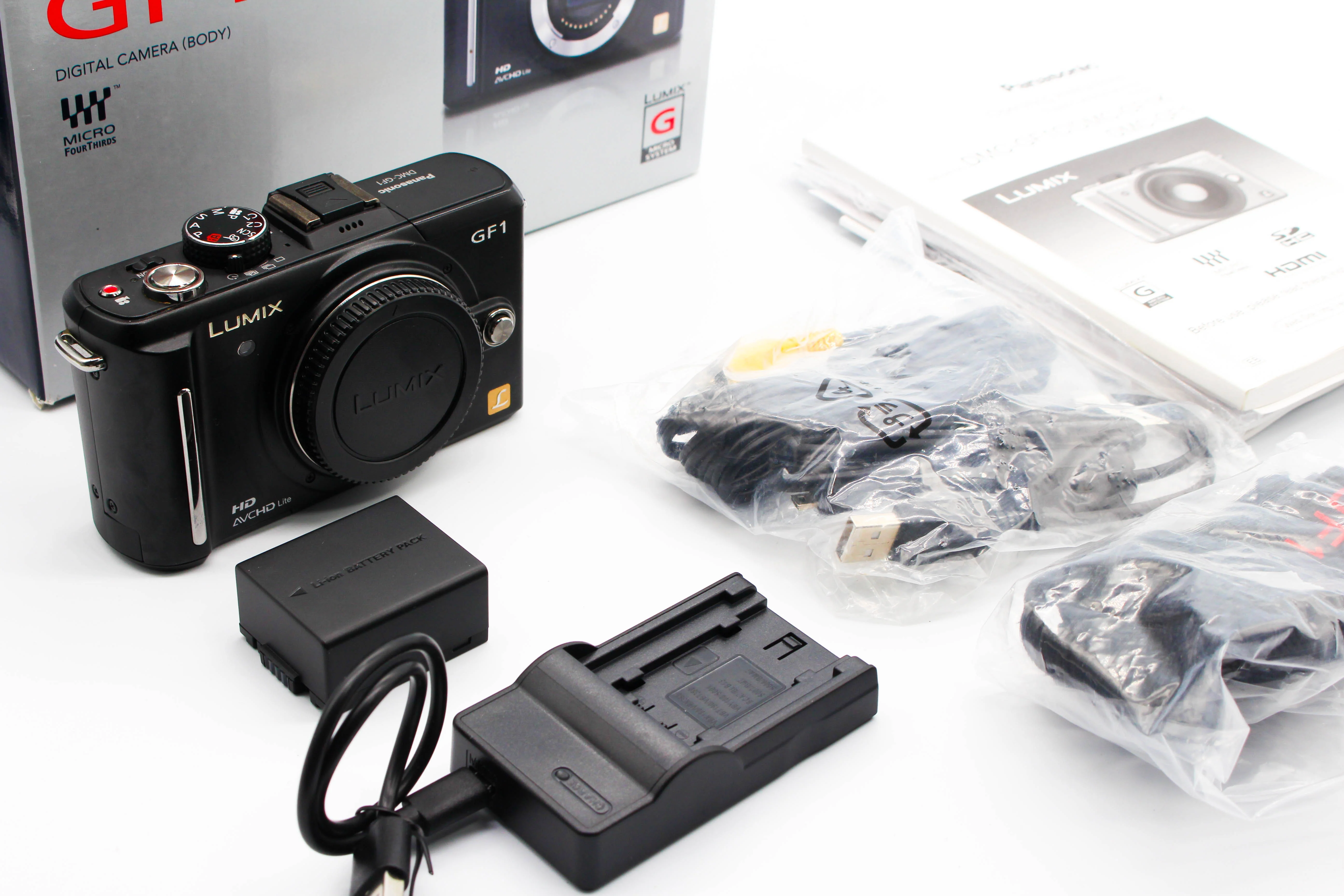Panasonic Lumix DMC-GF1 Mirrorless Micro Four Thirds Digital Photo Video Camera Body - Tested Bundle Excellent - Image 2