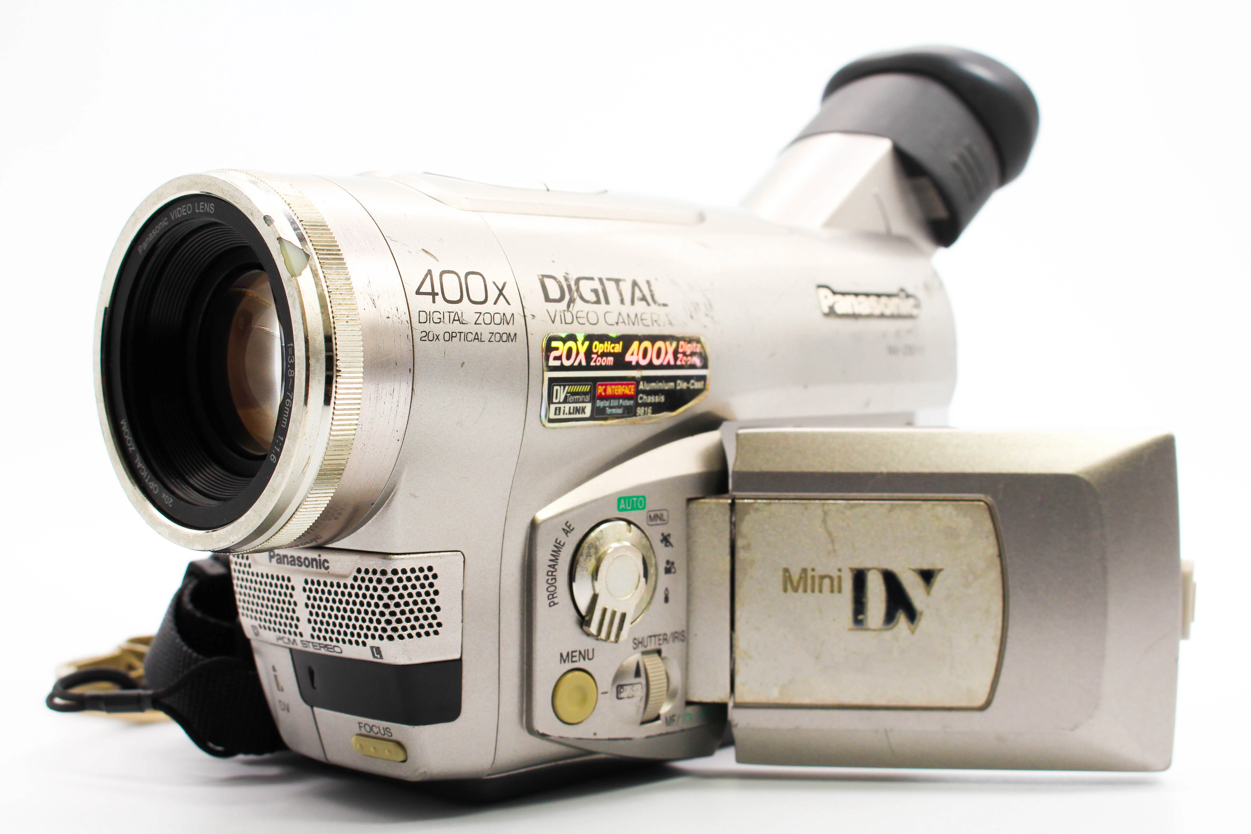 Panasonic NV-DS11B MiniDV Digital Video Handycam Camcorder Camera - Tested Bundle