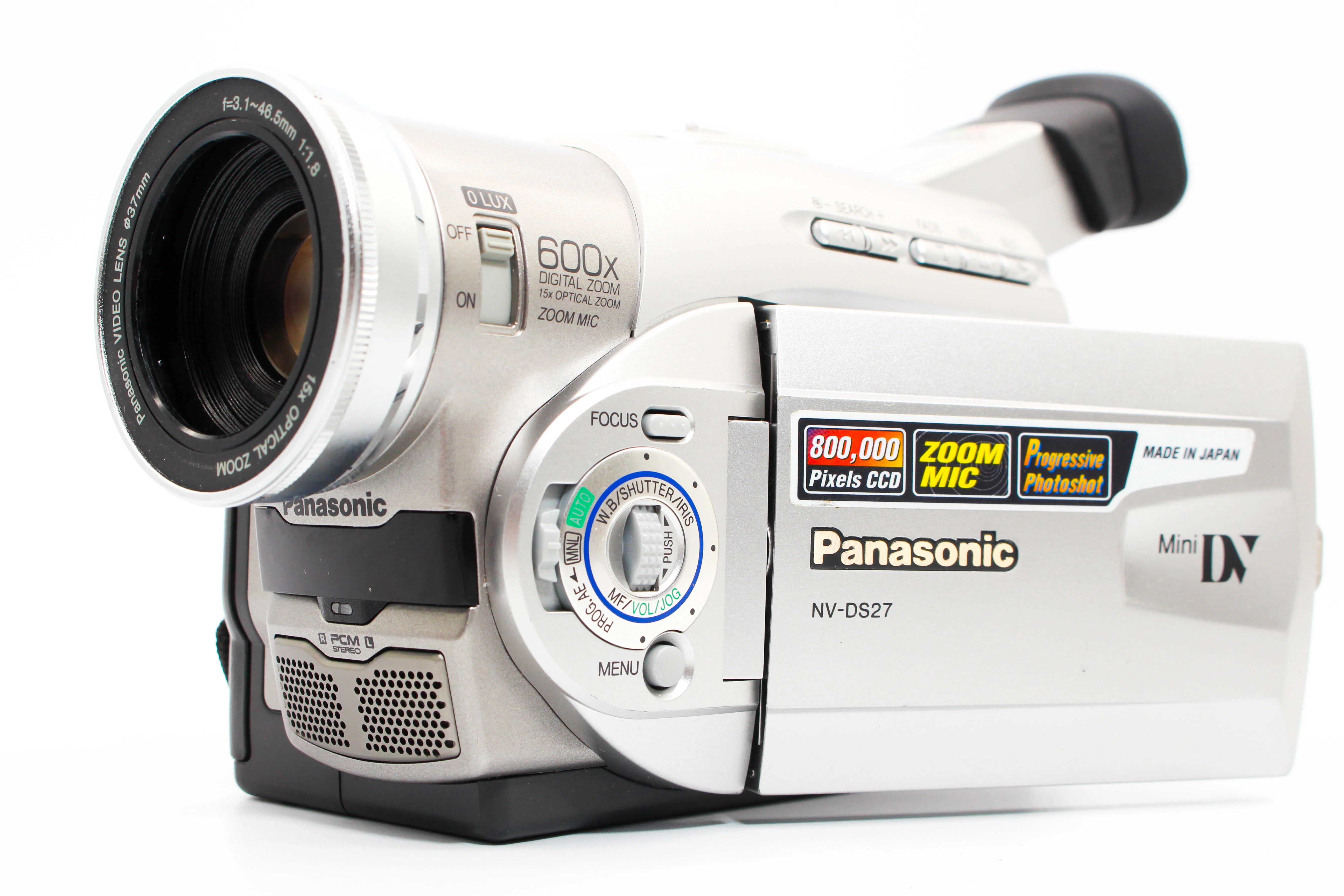 Panasonic NV-DS27B MiniDV Video Handycam Camcorder Camera - Tested Bundle Excellent