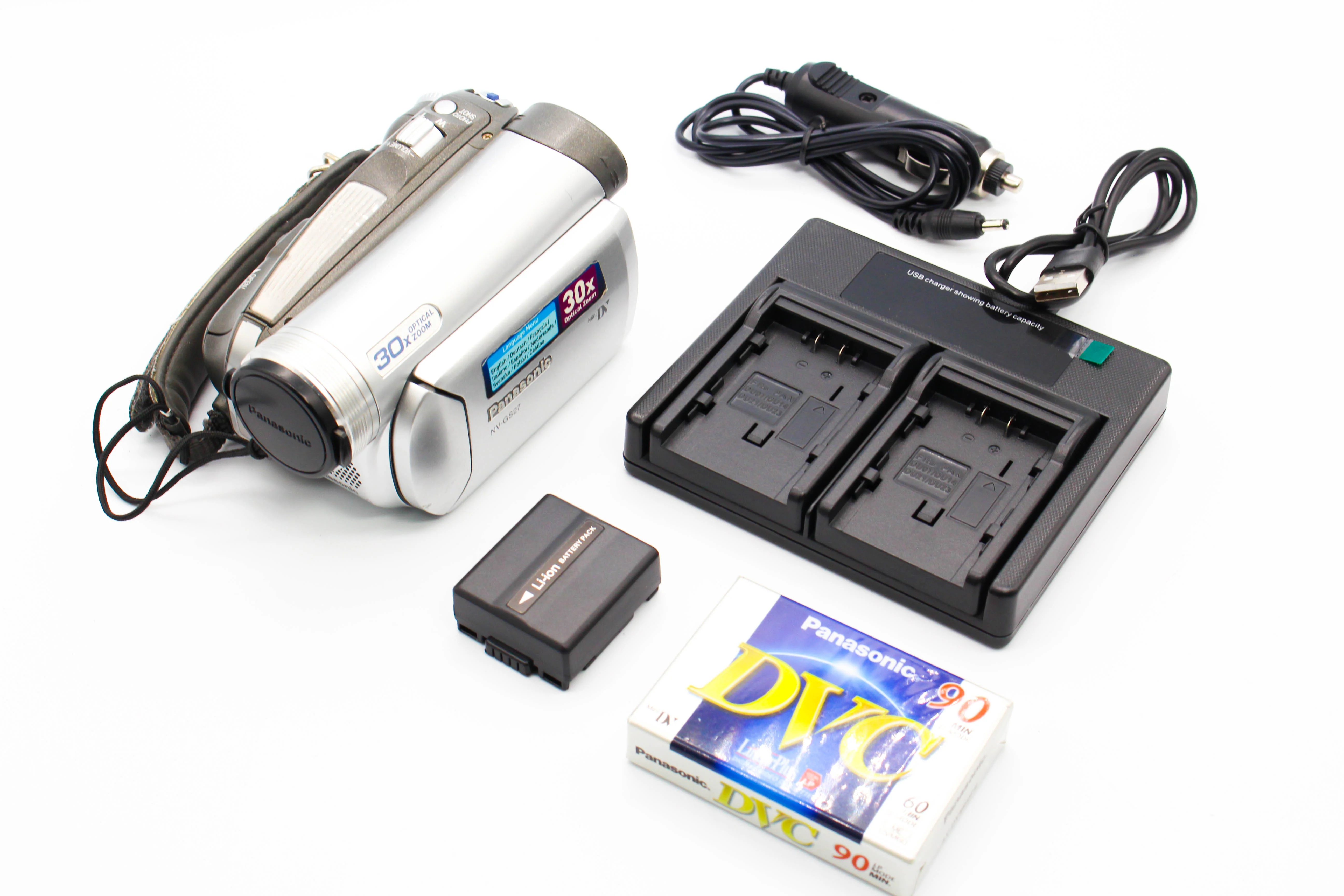 Panasonic NV-GS27 MiniDV Video Handycam Camcorder Camera - Tested Bundle Excellent - Image 2