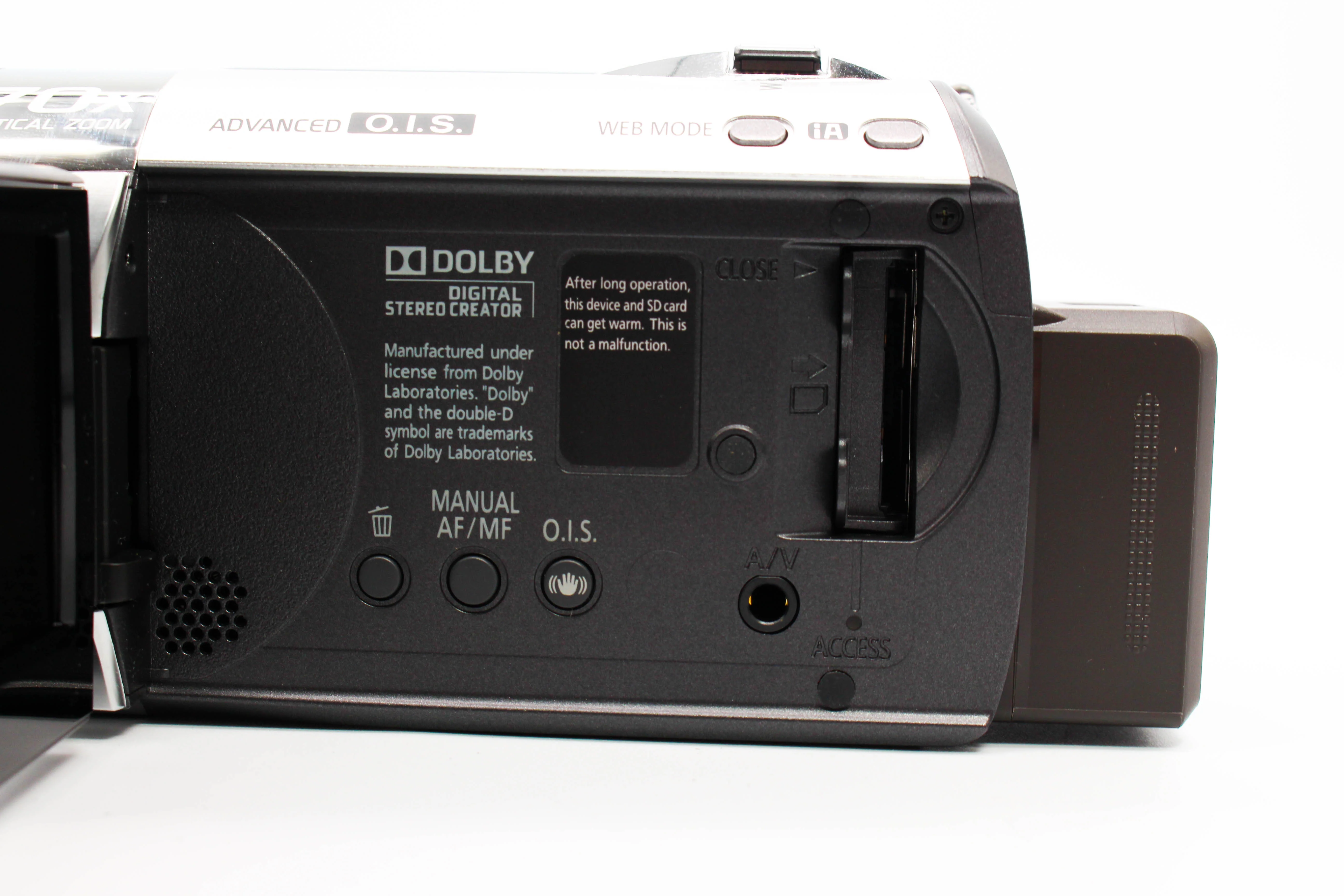 Panasonic SDR-H80 HD SD Card Video Handycam Camcorder Camera - Tested Bundle Excellent - Image 8