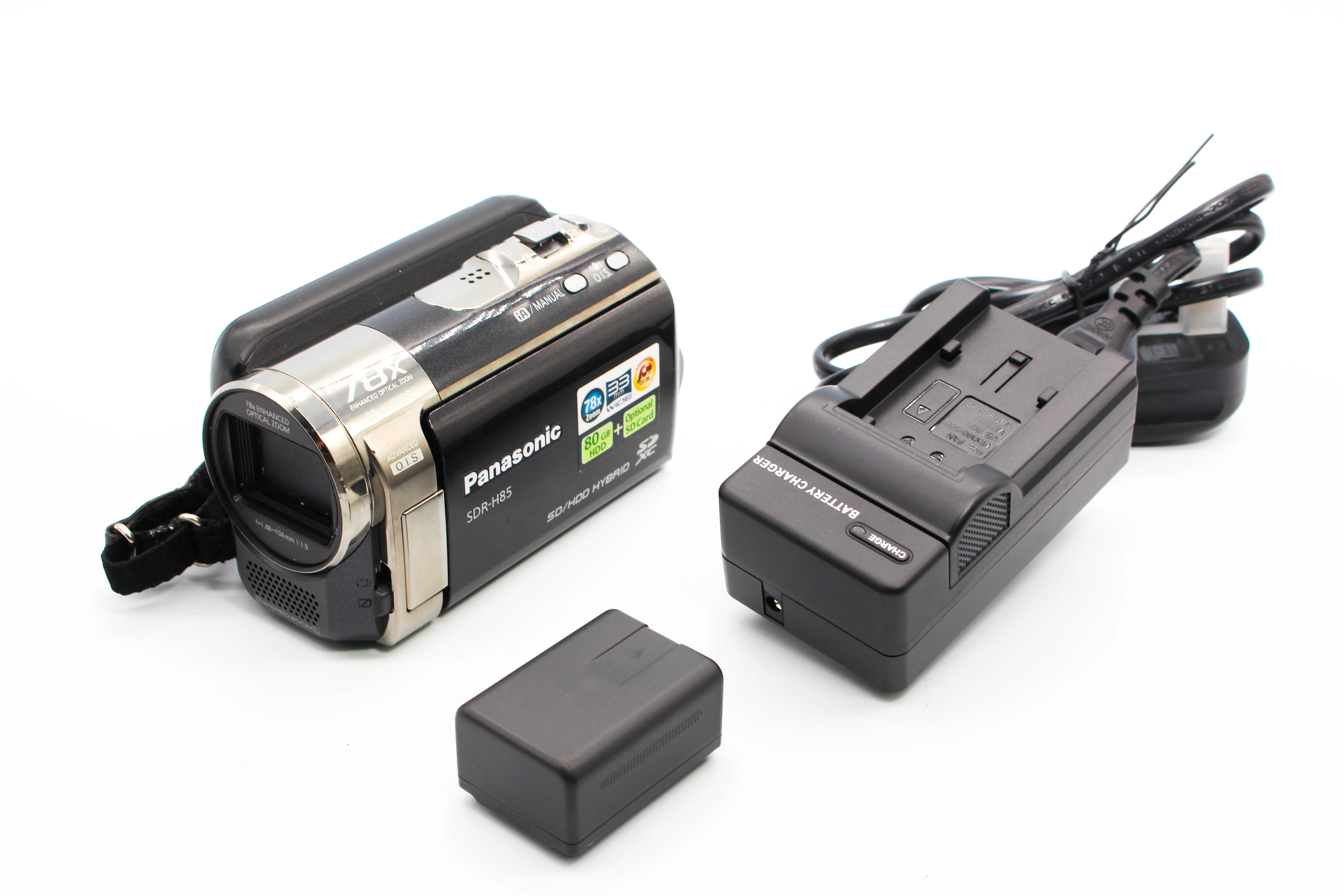Panasonic SDR-H85 HD SD Card Video Handycam Camcorder Camera - Tested Bundle Excellent - Image 2