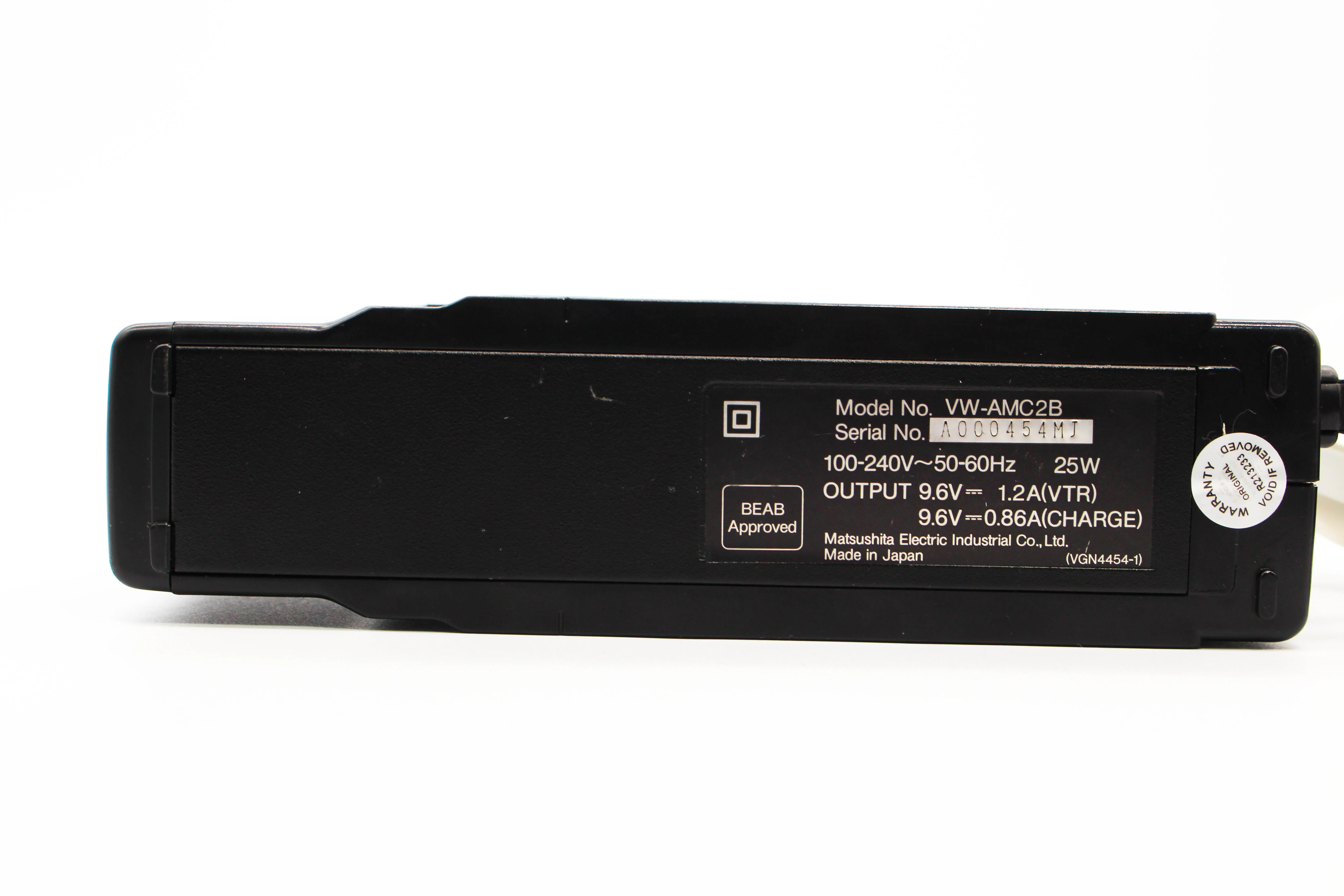 Panasonic VW-AMC2B AC Adaptor Mains Charger For Camcorder Handycam - Tested Good - Image 3