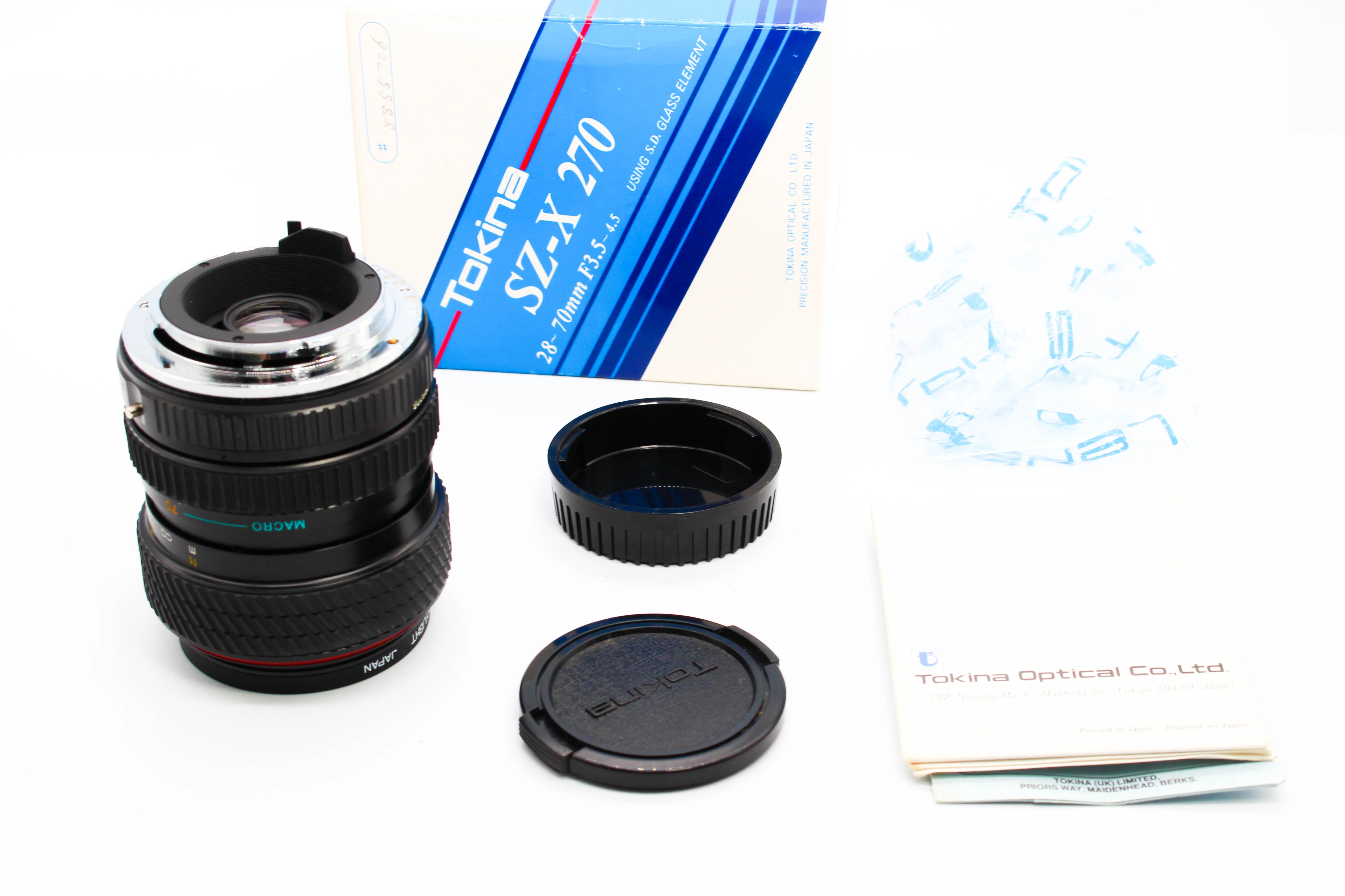 Tokina 28-70mm f/3.5-4.5 SZ-X 270 SD Zoom Lens Pentax K Mount For SLR - Tested Bundle - Image 2