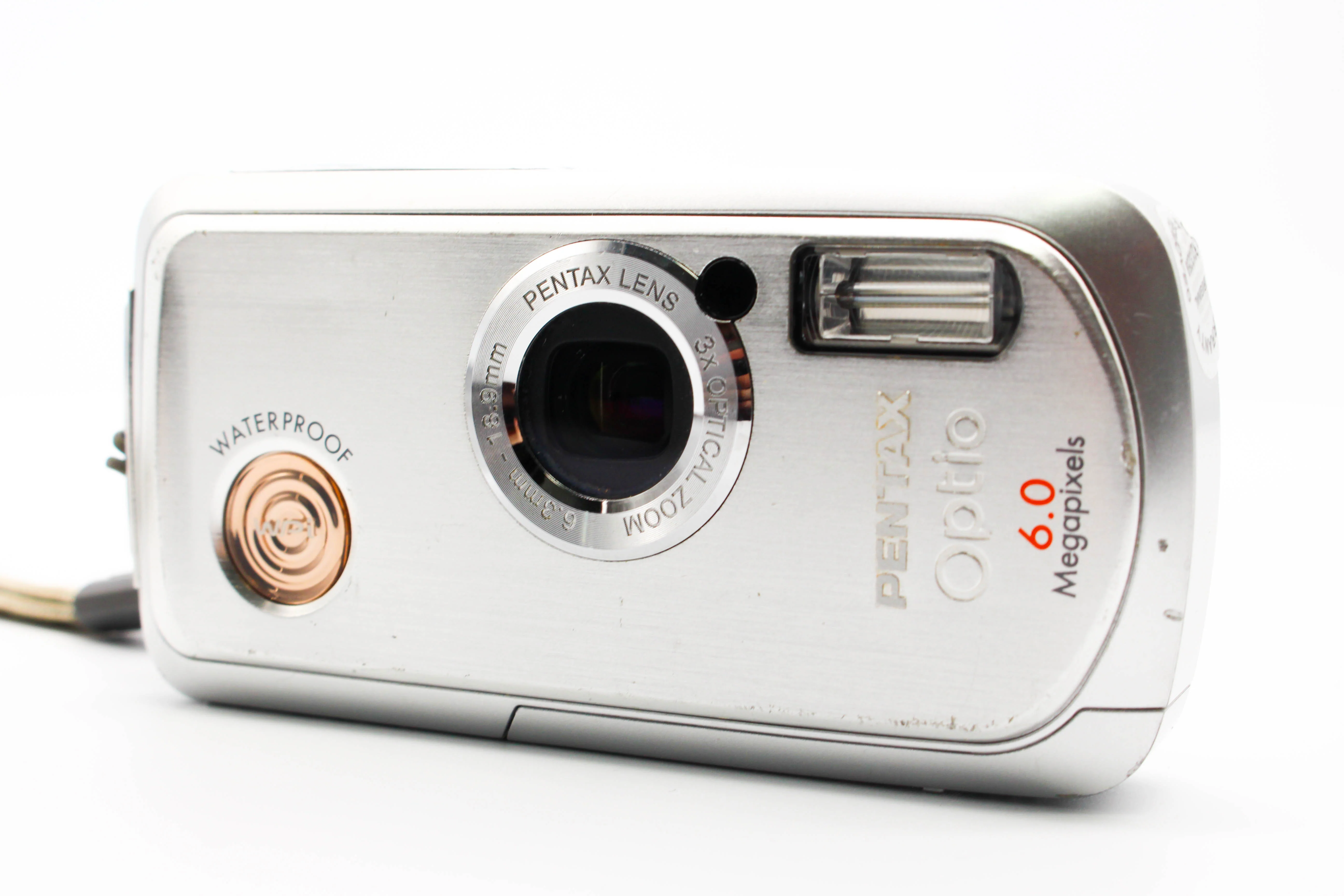 Pentax Optio WPI Waterproof Digital Retro Photo Digital Camera Digicam - Tested Bundle Excellent)