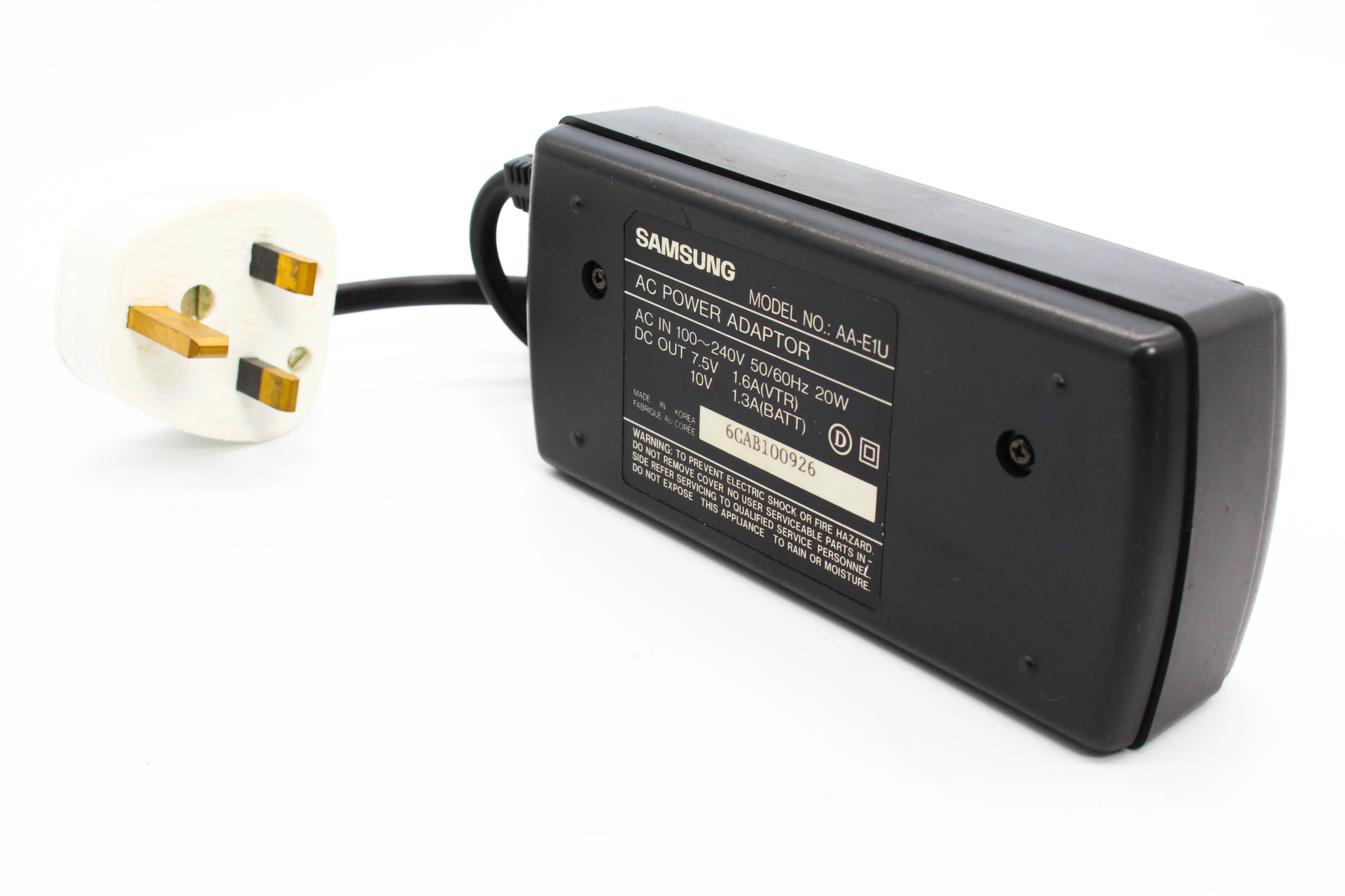 Samsung AA-E1U AC Power Adapter Battery Mains Charger for Handycam Camcorder - Tested Excellent - Image 4