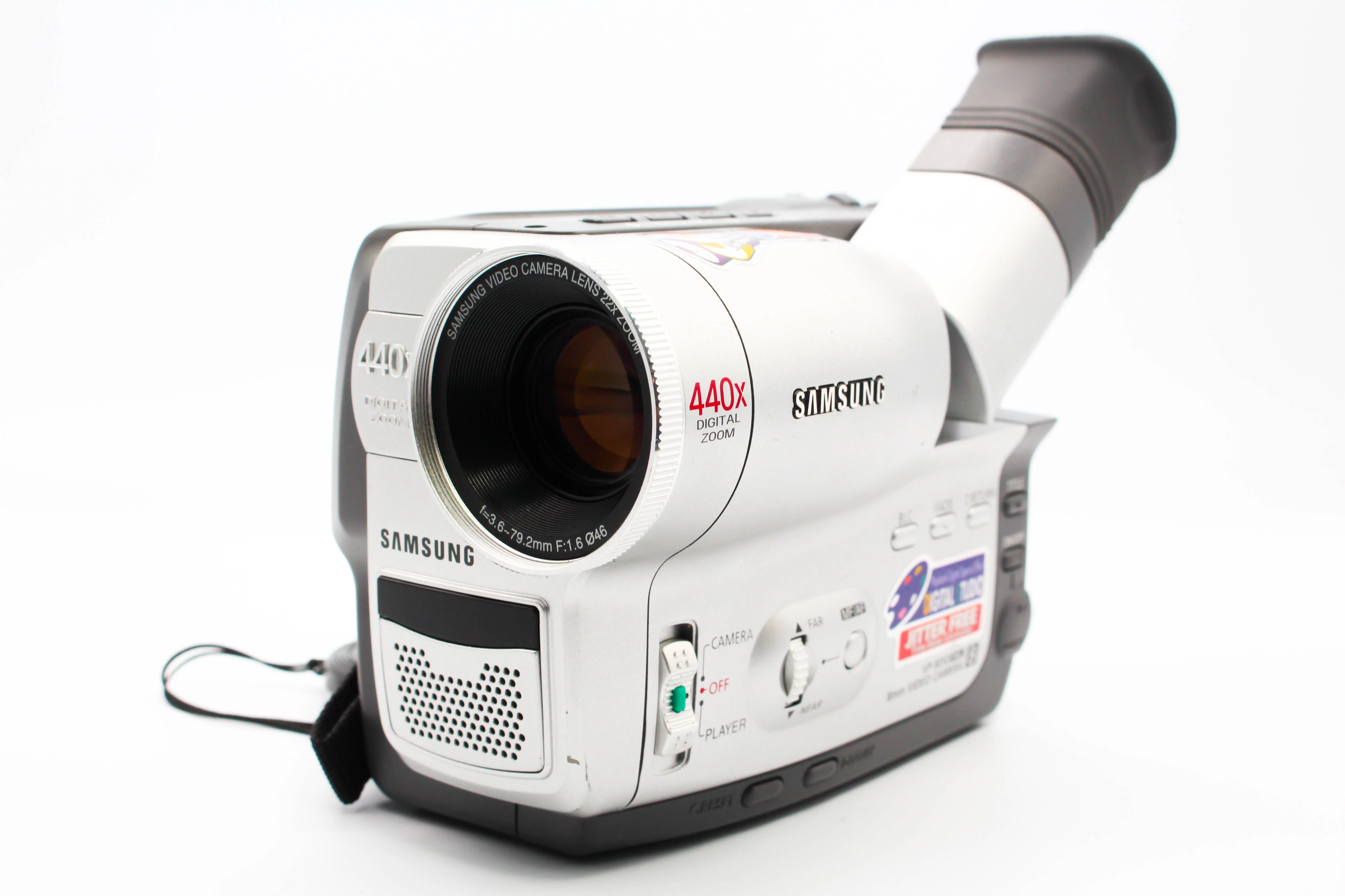 Samsung VP-M50 Video8 8mm Analog Video Camcorder Handycam Camera - Tested Bundle Excellent