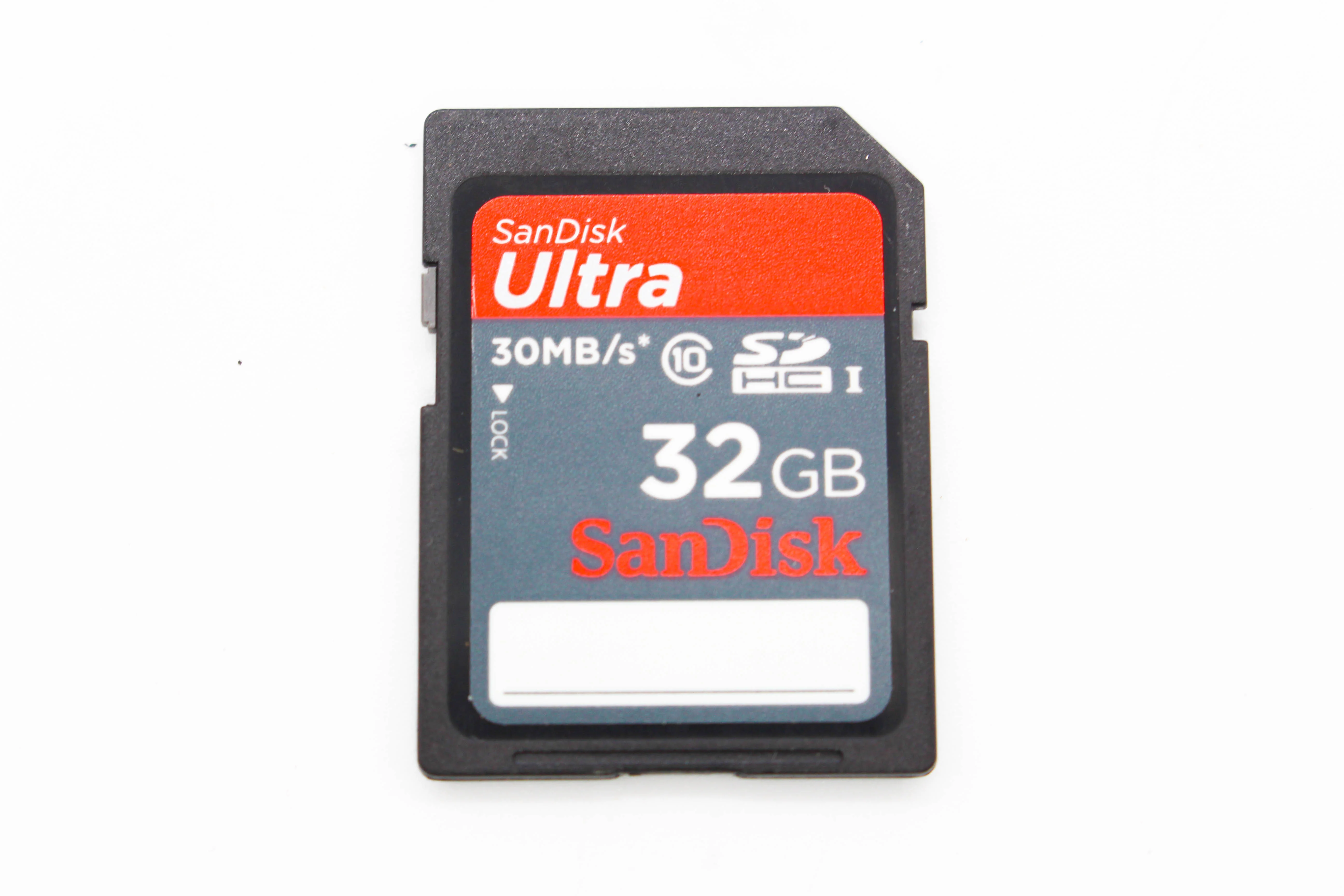SanDisk Ultra 32GB 30MB/s SD HC I Memory Card - Tested Excellent