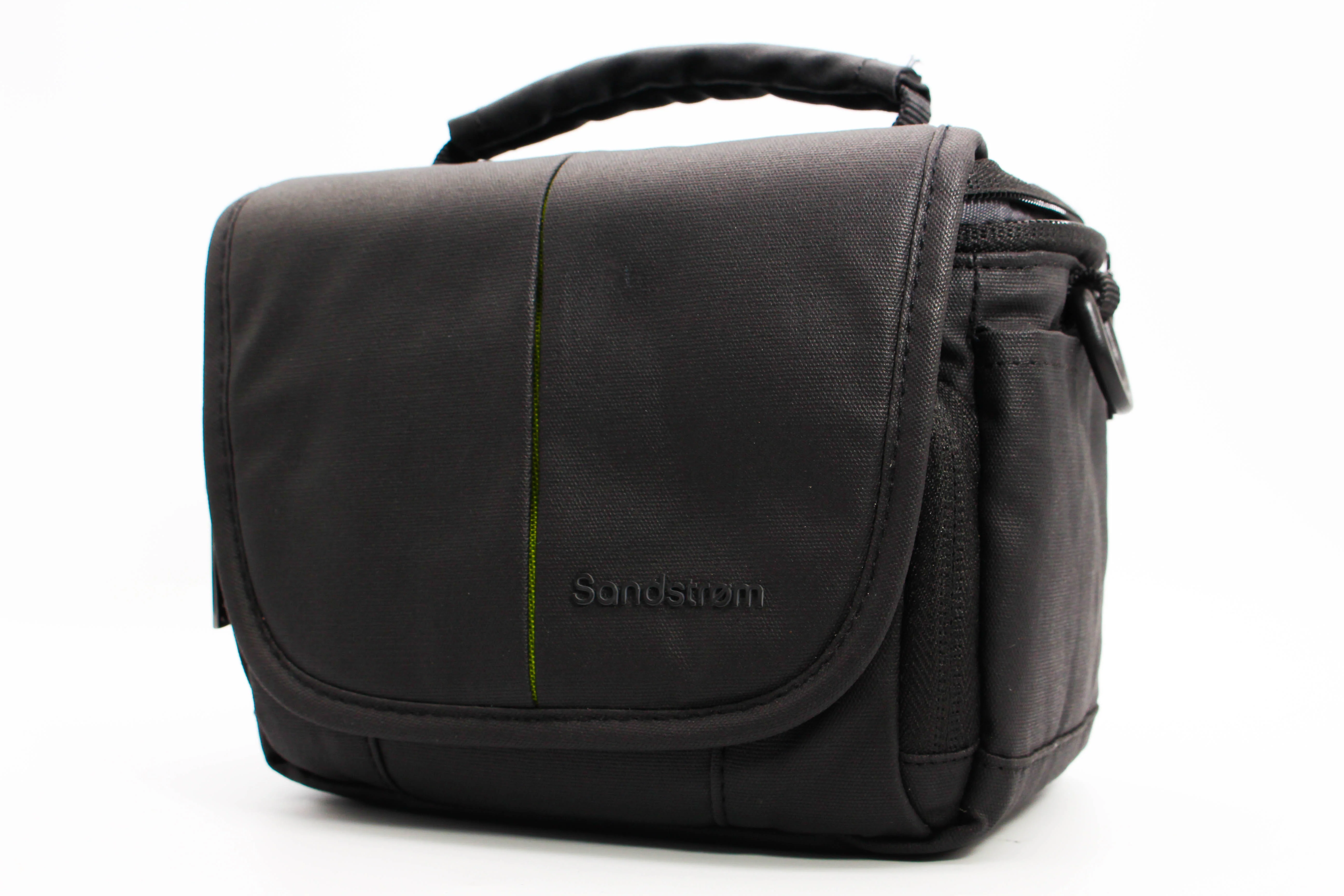 Sandstrom Small Camera Carry Pouch Bag For Camcorders Digicam Compact Cameras Black - Excellent