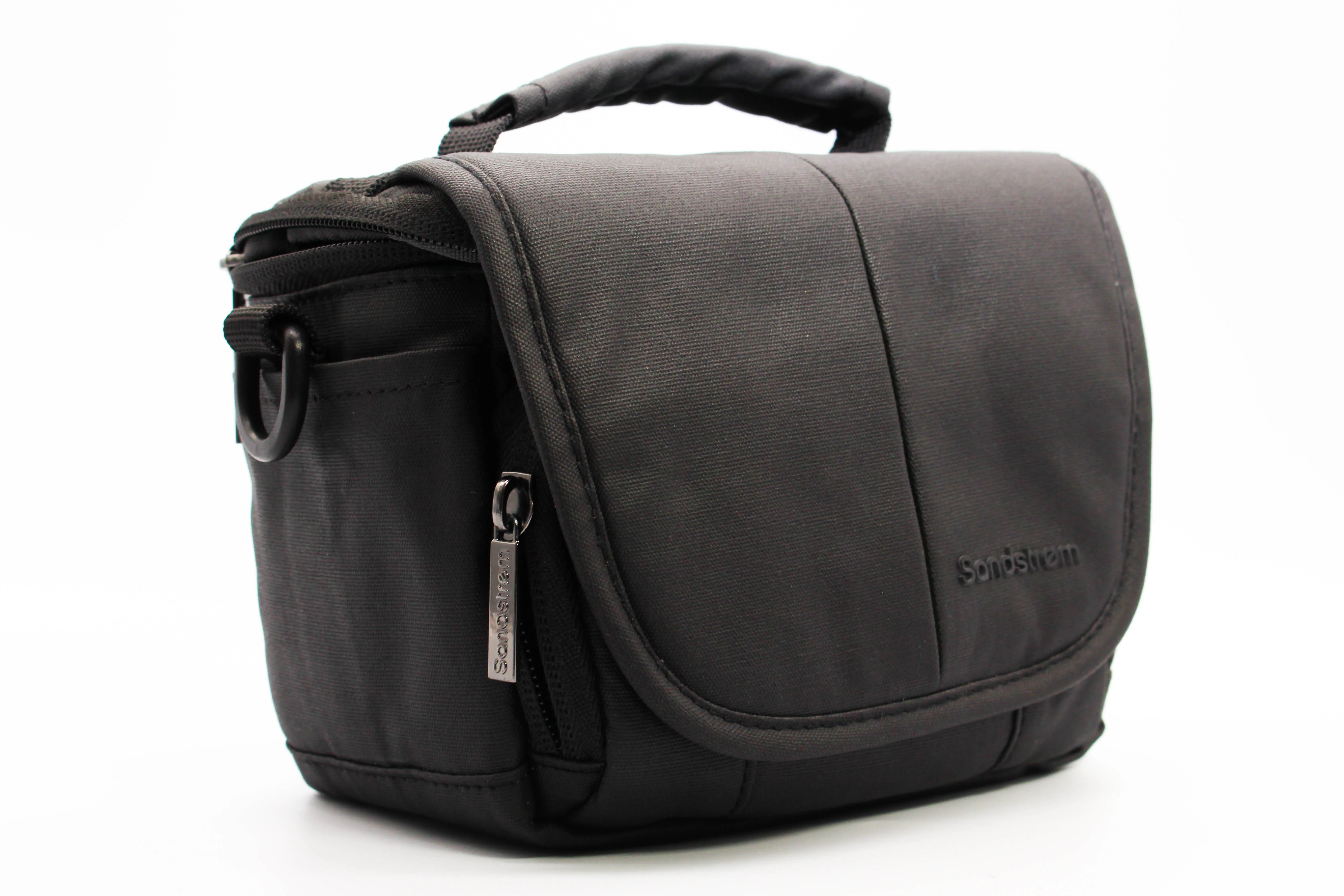 Sandstrom Small Camera Carry Pouch Bag For Camcorders Digicam Compact Cameras Black - Excellent - Image 4