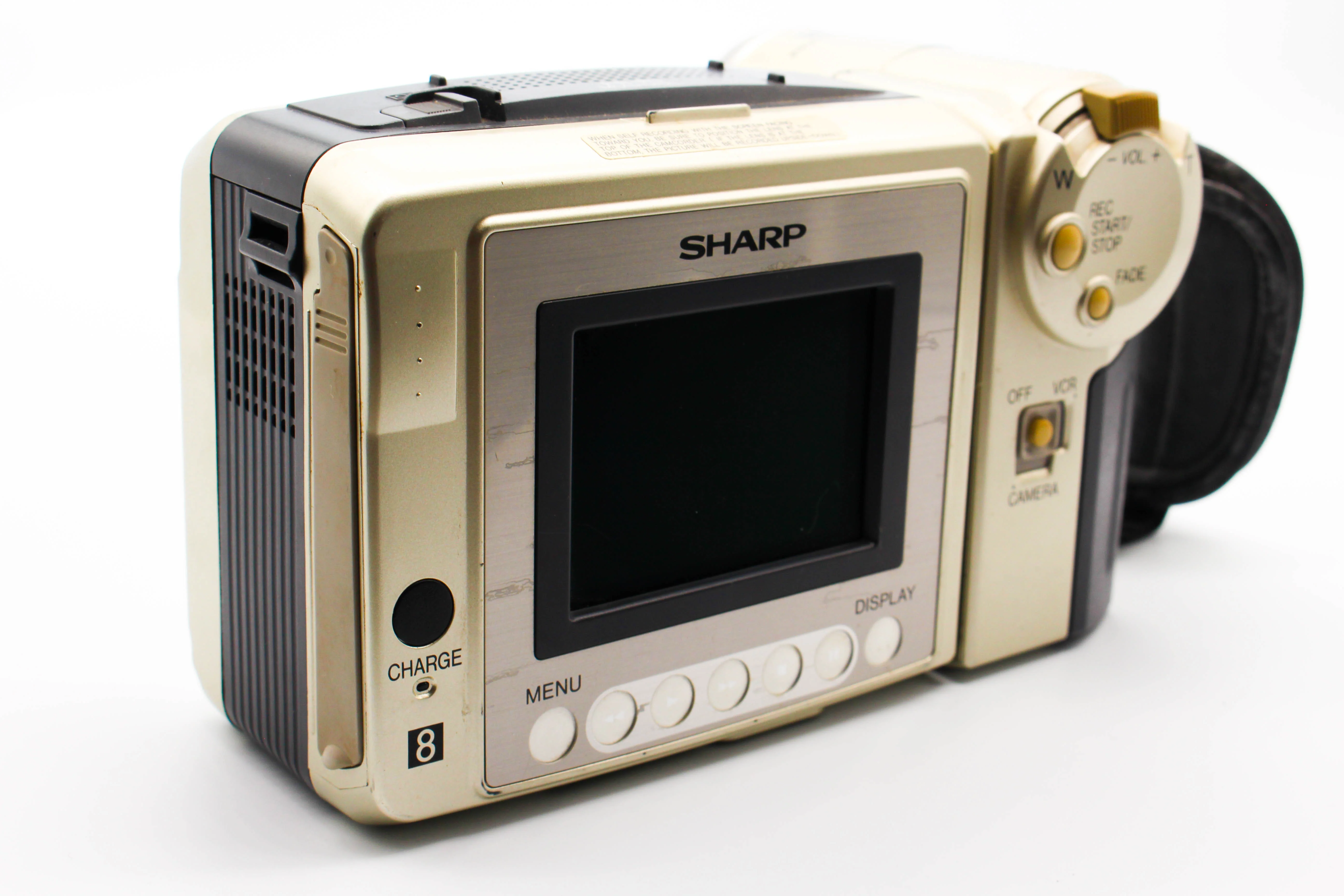 Sharp VL-A10H Video8 8mm Analog Video Handycam Camcorder Camera - Tested Bundle Excellent - Image 5
