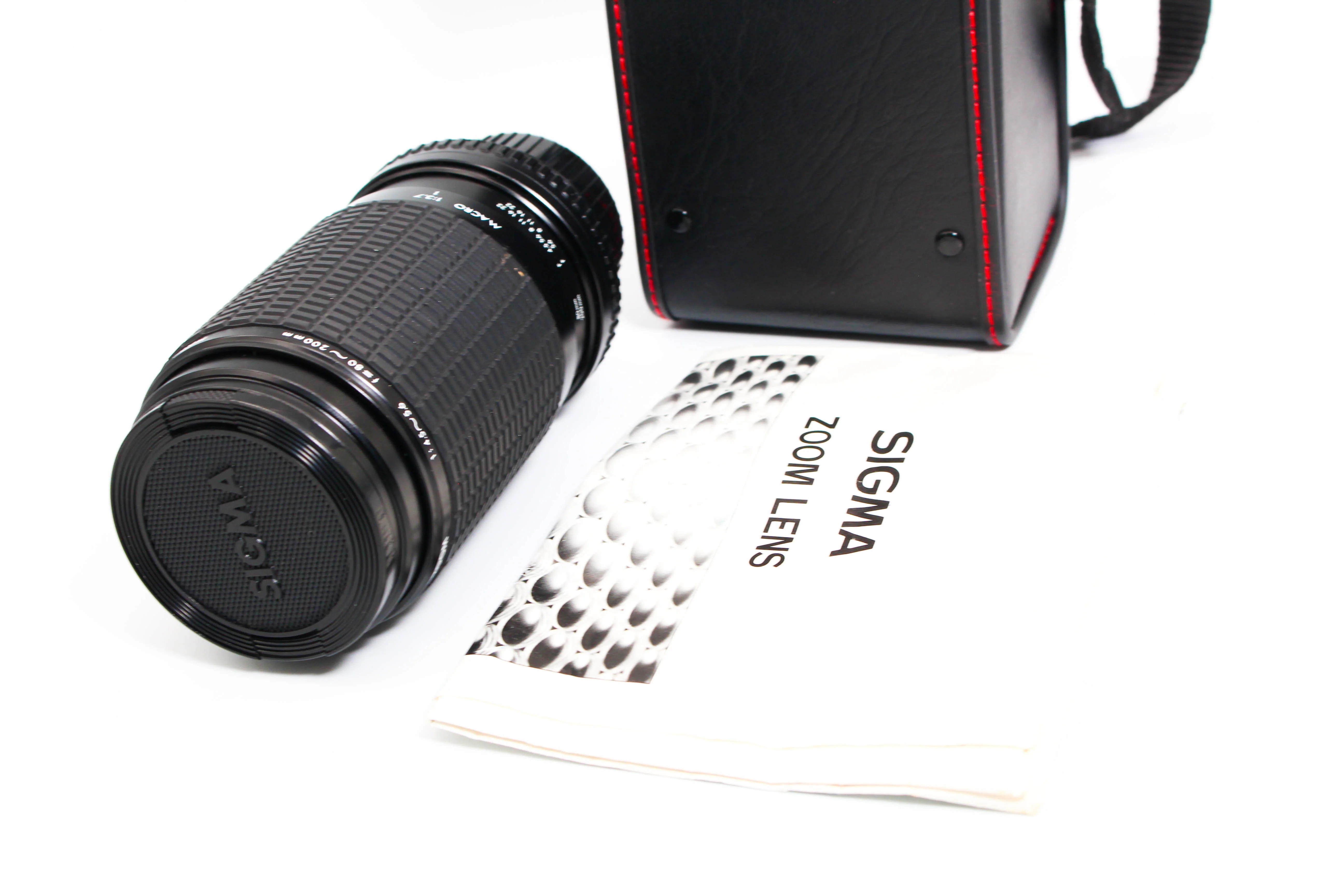 Sigma 80mm-200mm f/4.5-5.6 Multi Coated 52mm Thread Size Zoom Lens - Tested Excellent - Image 2