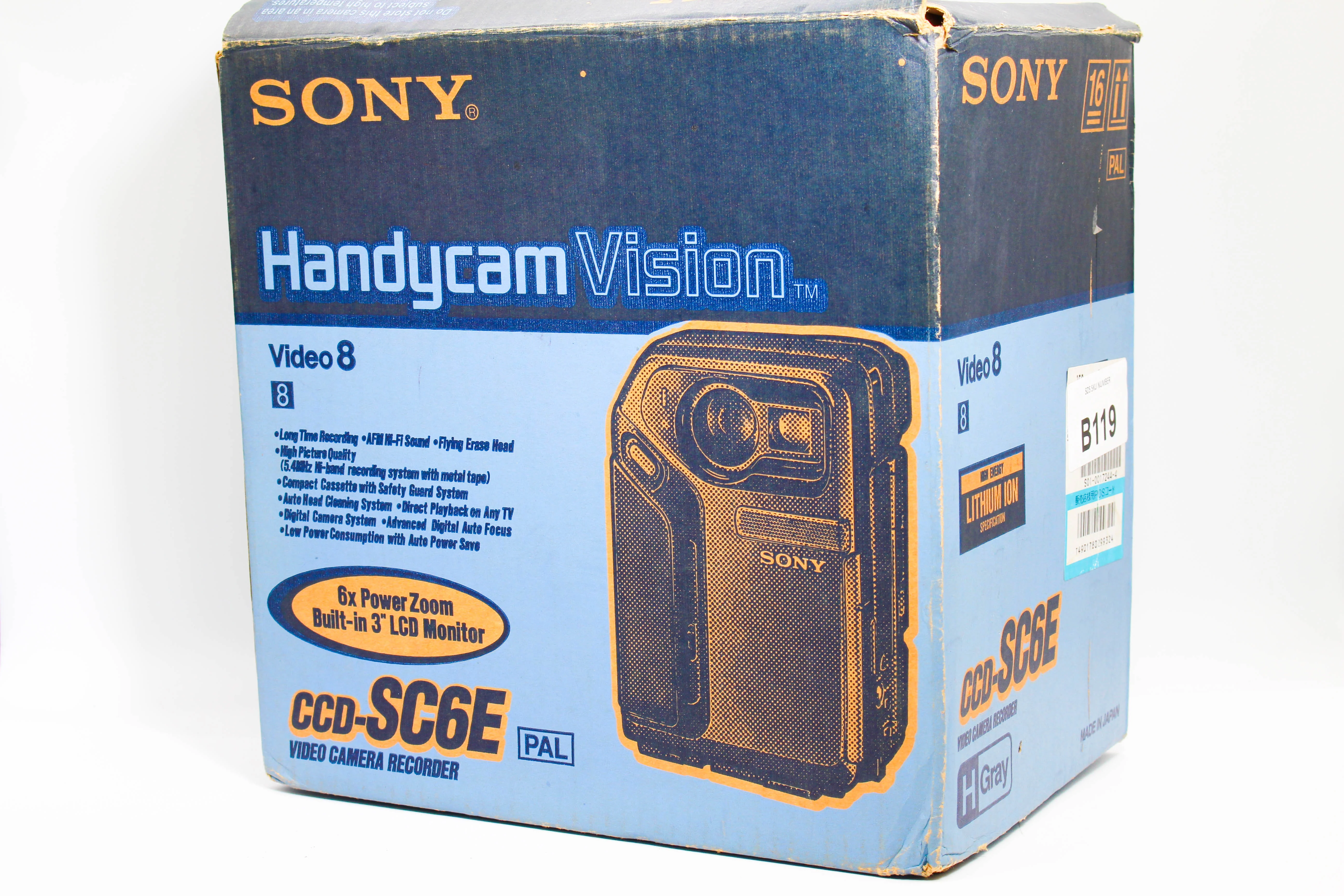 Sony CCD-SC6E Video8 8mm Handycam Video Camcorder Camera - Tested Bundle - Image 3