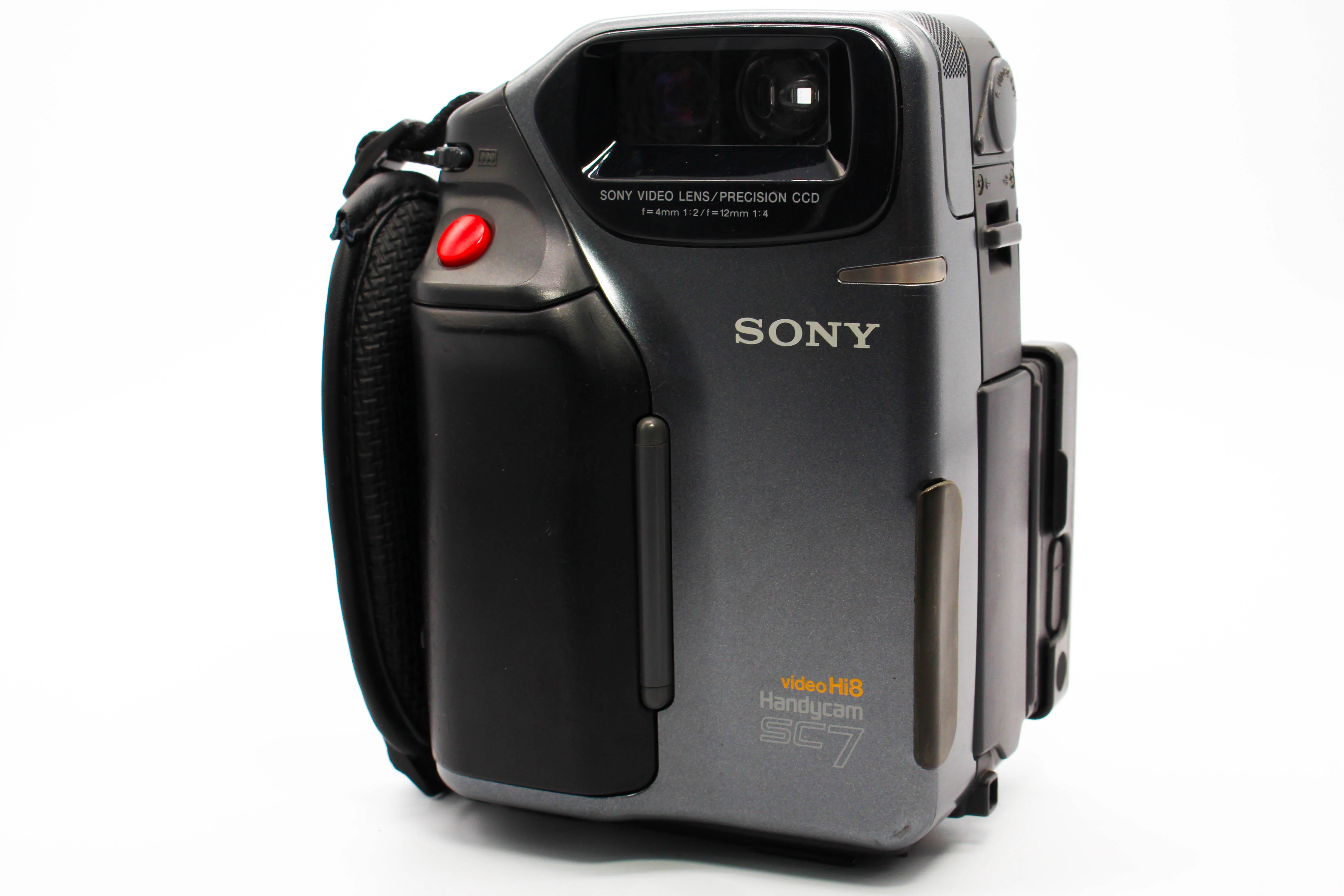 Sony CCD-SC7 NTSC Japanese Video8 8mm Analogue Video Camera Camcorder Rare - Tested Bundle Excellent
