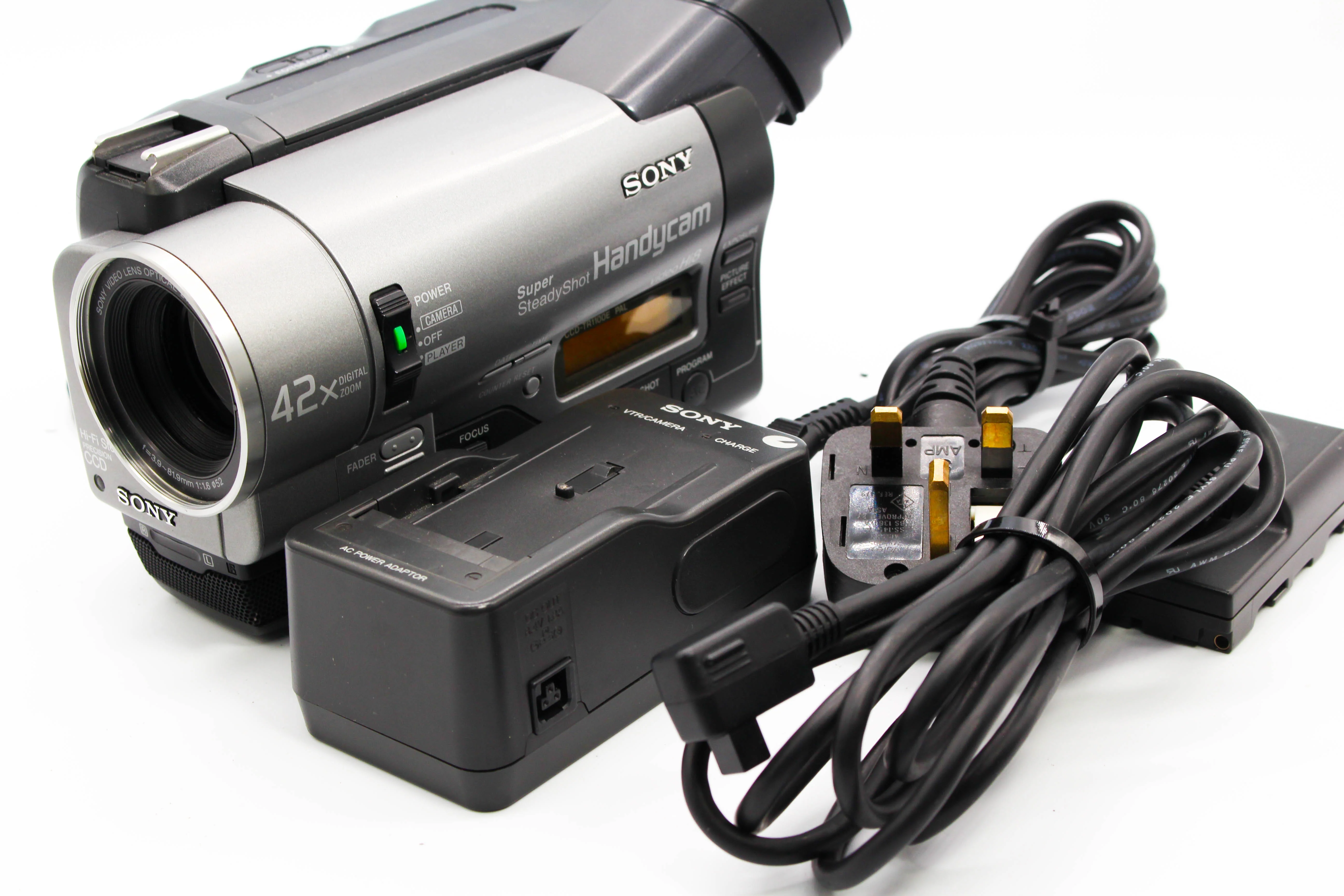Sony CCD-TR1100E Hi8 Video8 8mm Handycam Camera Analog Video Camcorder - Tested Bundle Excellent - Image 2