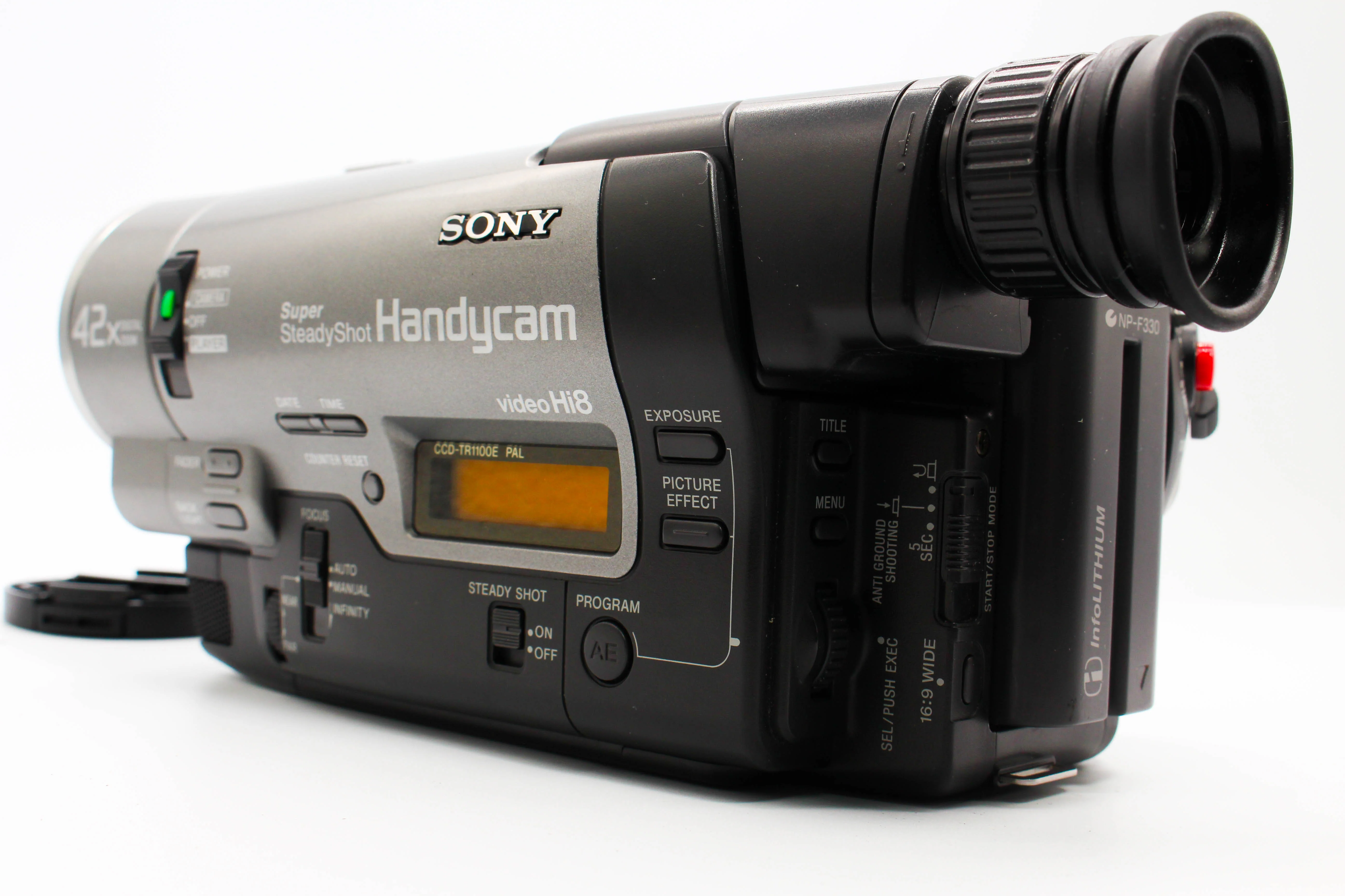 Sony CCD-TR1100E Hi8 Video8 8mm Handycam Camera Analog Video Camcorder - Tested Bundle Excellent - Image 3