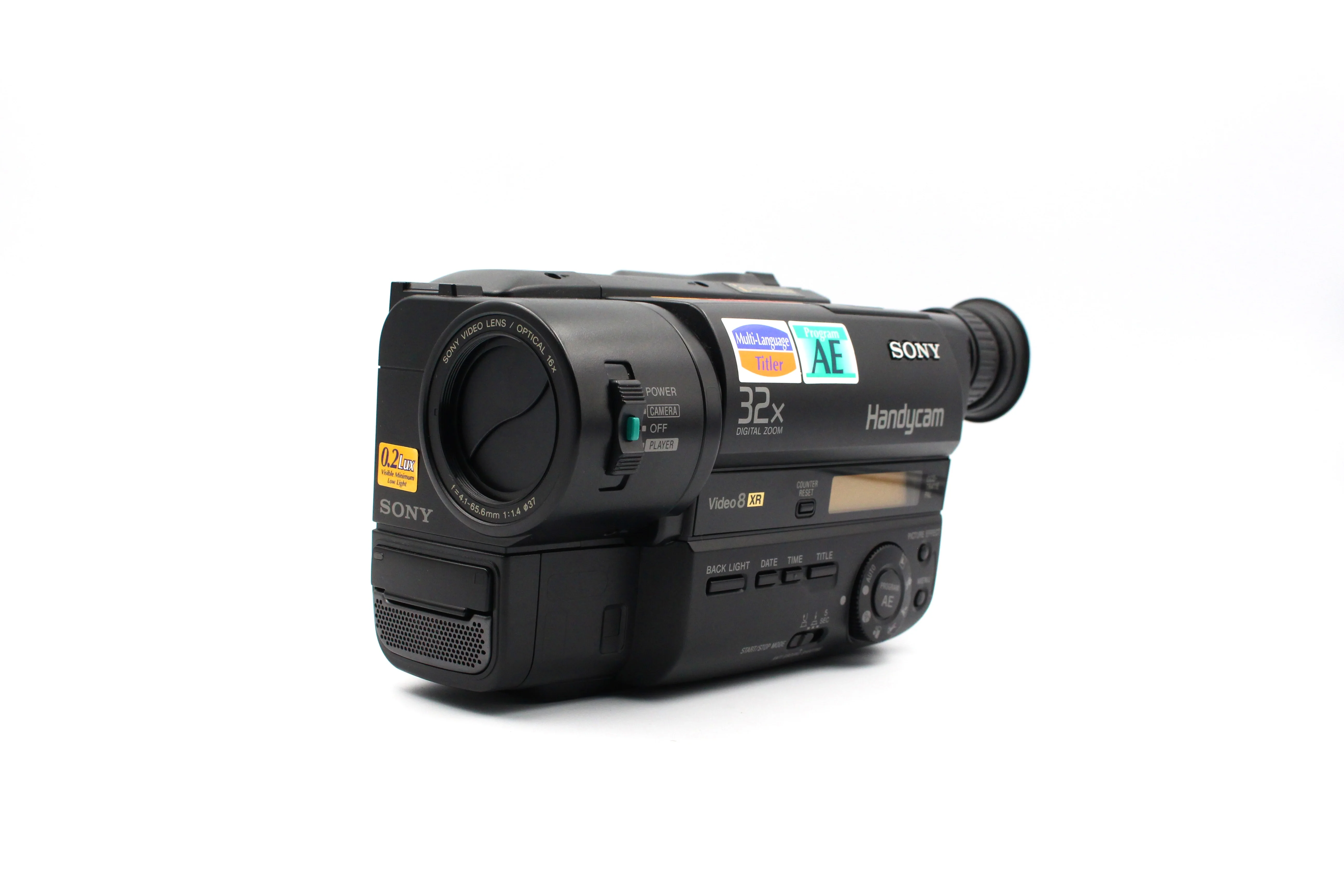 Sony CCD-TR411E Hi8 Video8 Analog Tape Video Camcorder Camera Handycam - Tested Bundle Excellent - Image 3