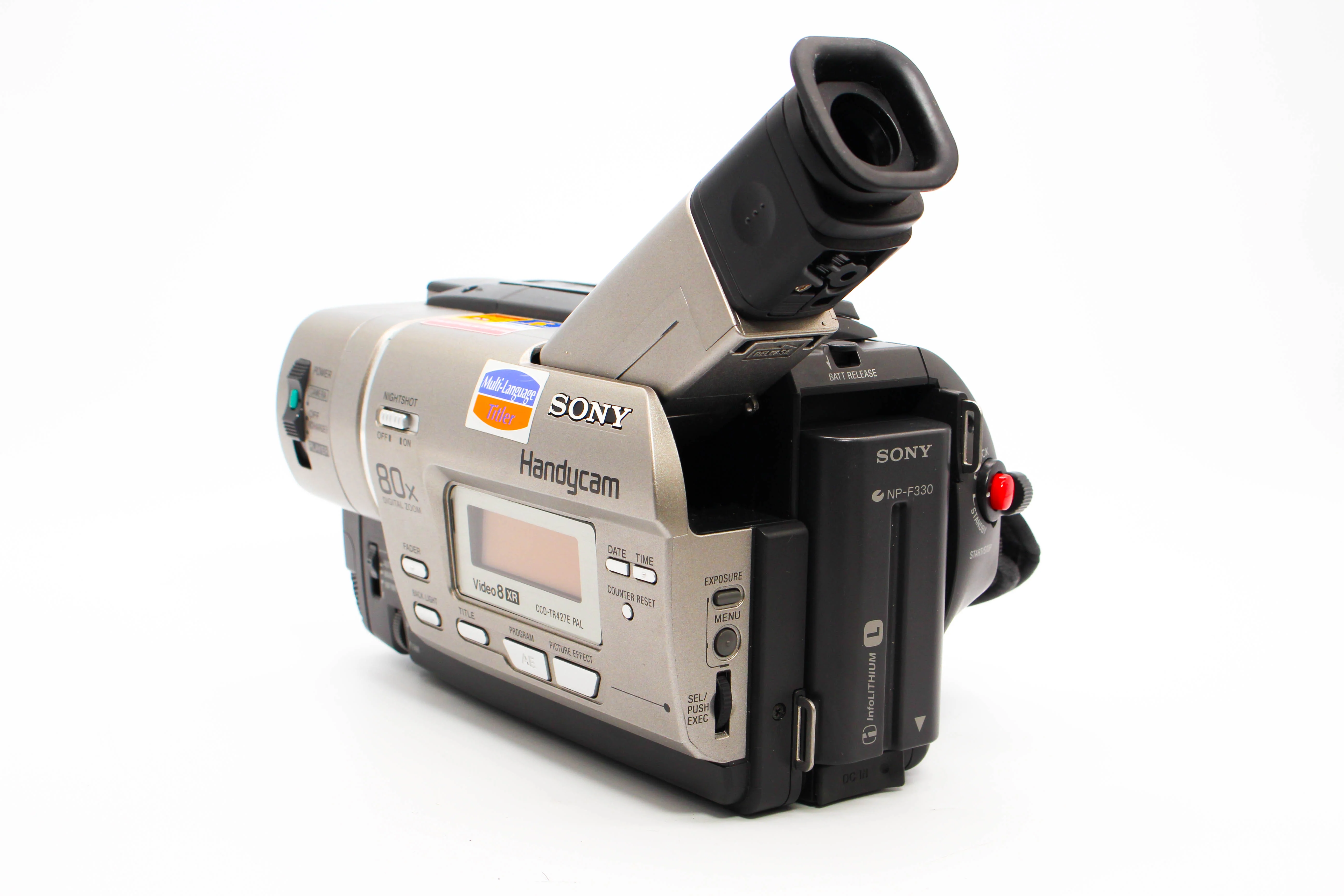 Sony CCD-TR427E Video8 XR 8mm Handycam Video Camcorder Camera - Tested Bundle Excellent - Image 5
