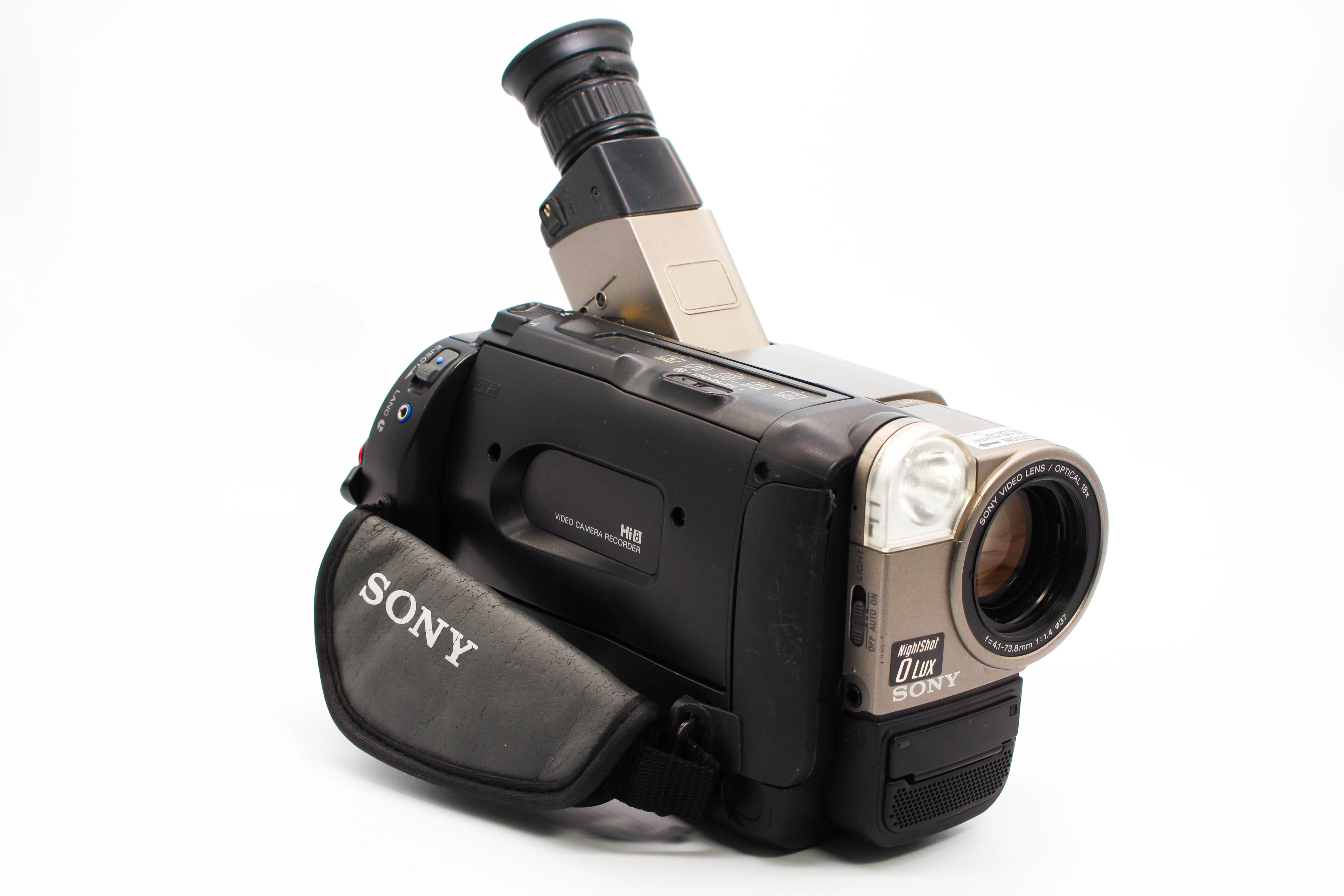 Sony CCD-TR515E Hi8 Video8 8mm Analog Video Handycam Camcorder Camera (Read) - Tested Bundle - Image 3