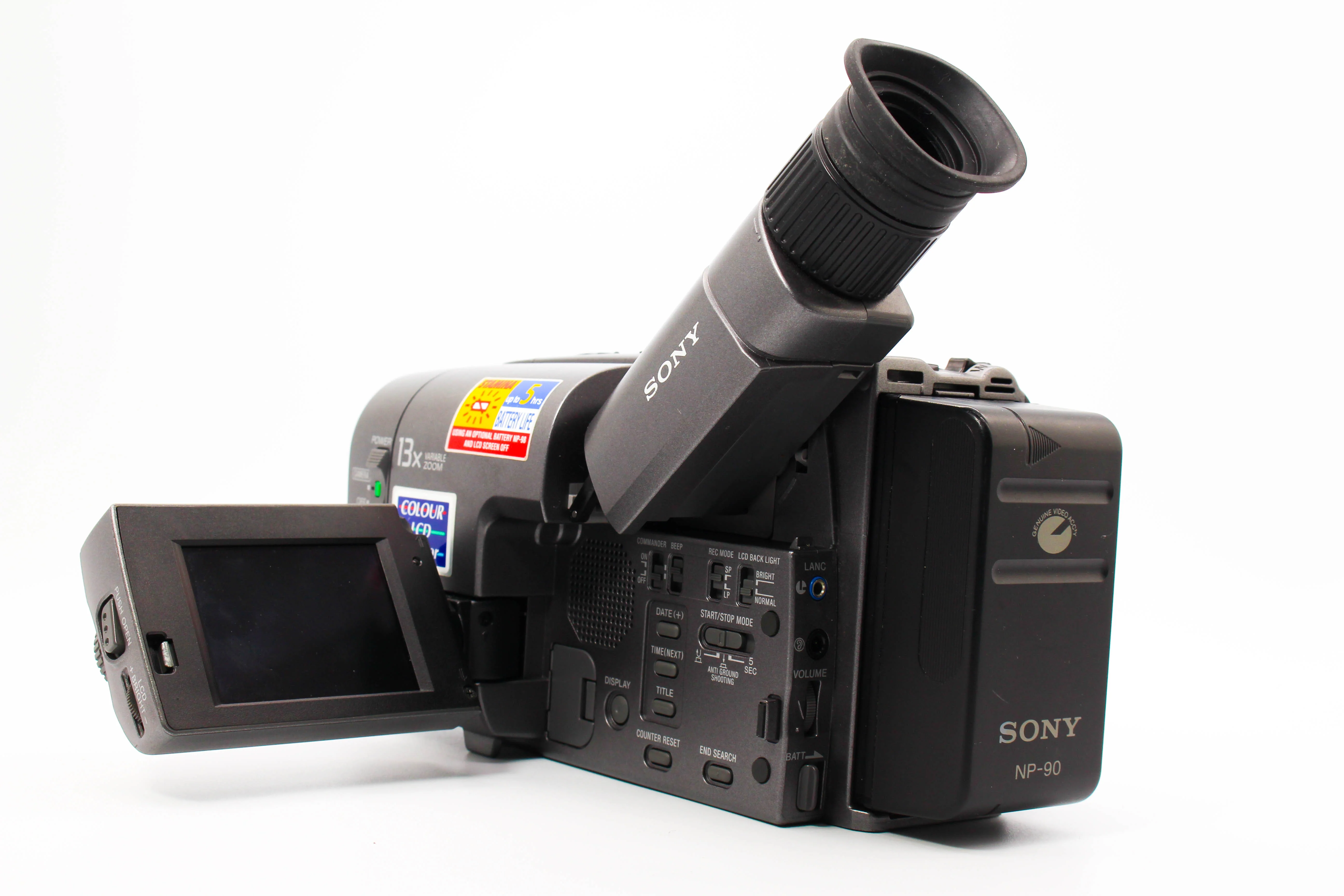 Sony CCD-TRV10E Video8 8mm Handycam Camcorder Camera - Tested Bundle Excellent - Image 5