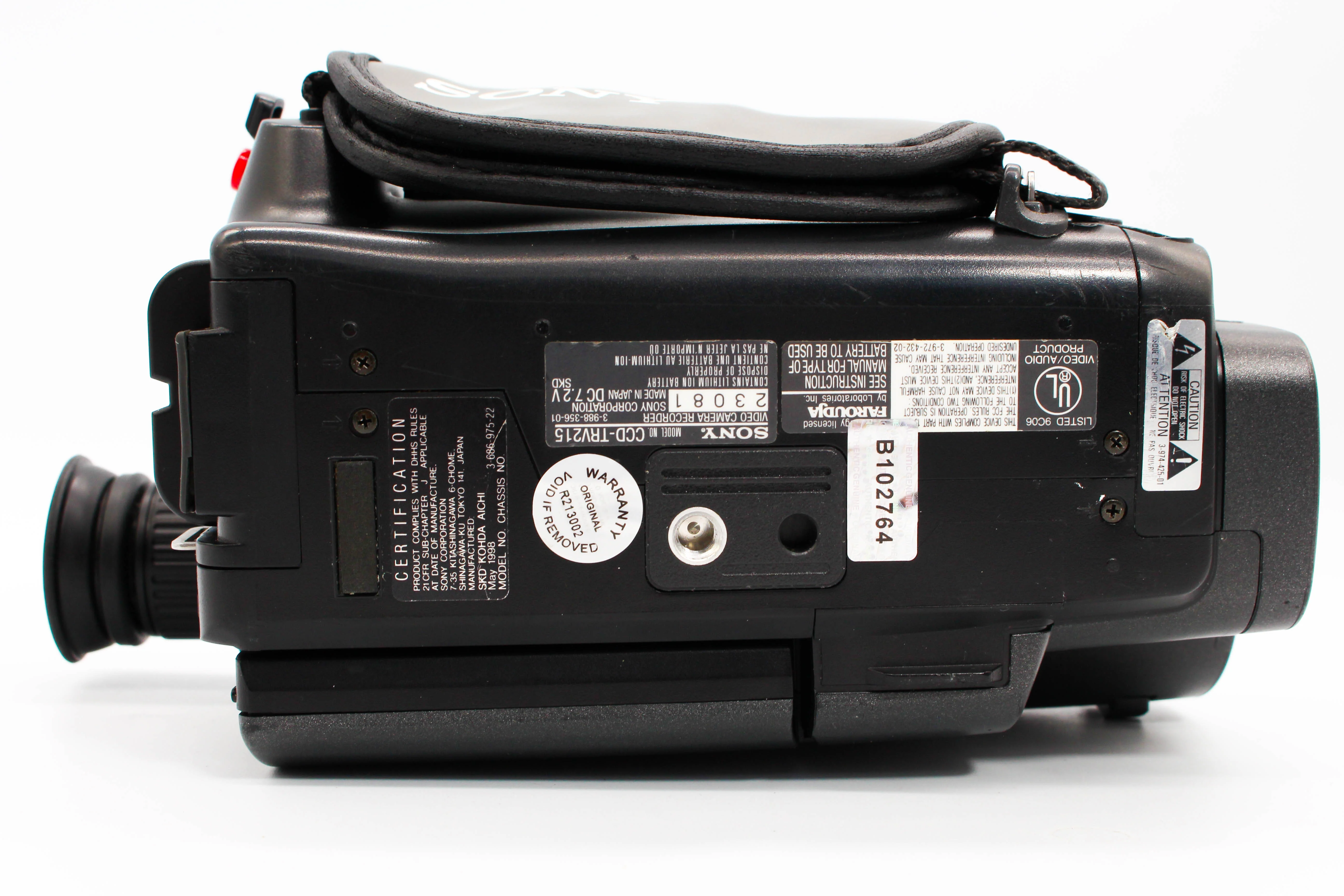 Sony CCD-TRV215 NTSC Video8 8mm Analog Video Handycam Camcorder Camera - Tested Bundle Excellent - Image 8
