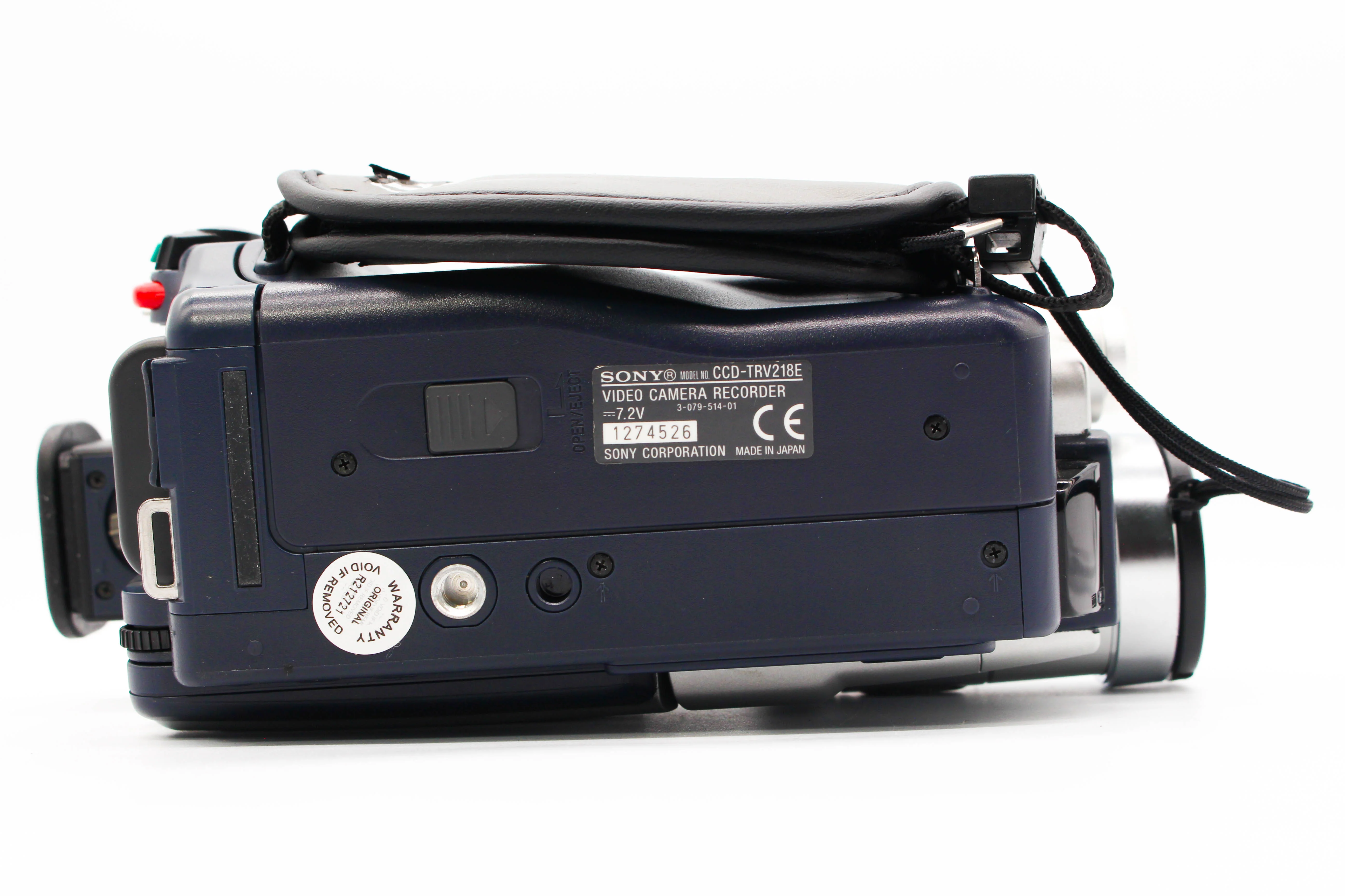 Sony CCD-TRV218E Hi8 Analog Camcorder Handycam Video Camera - Tested Bundle Good - Image 7