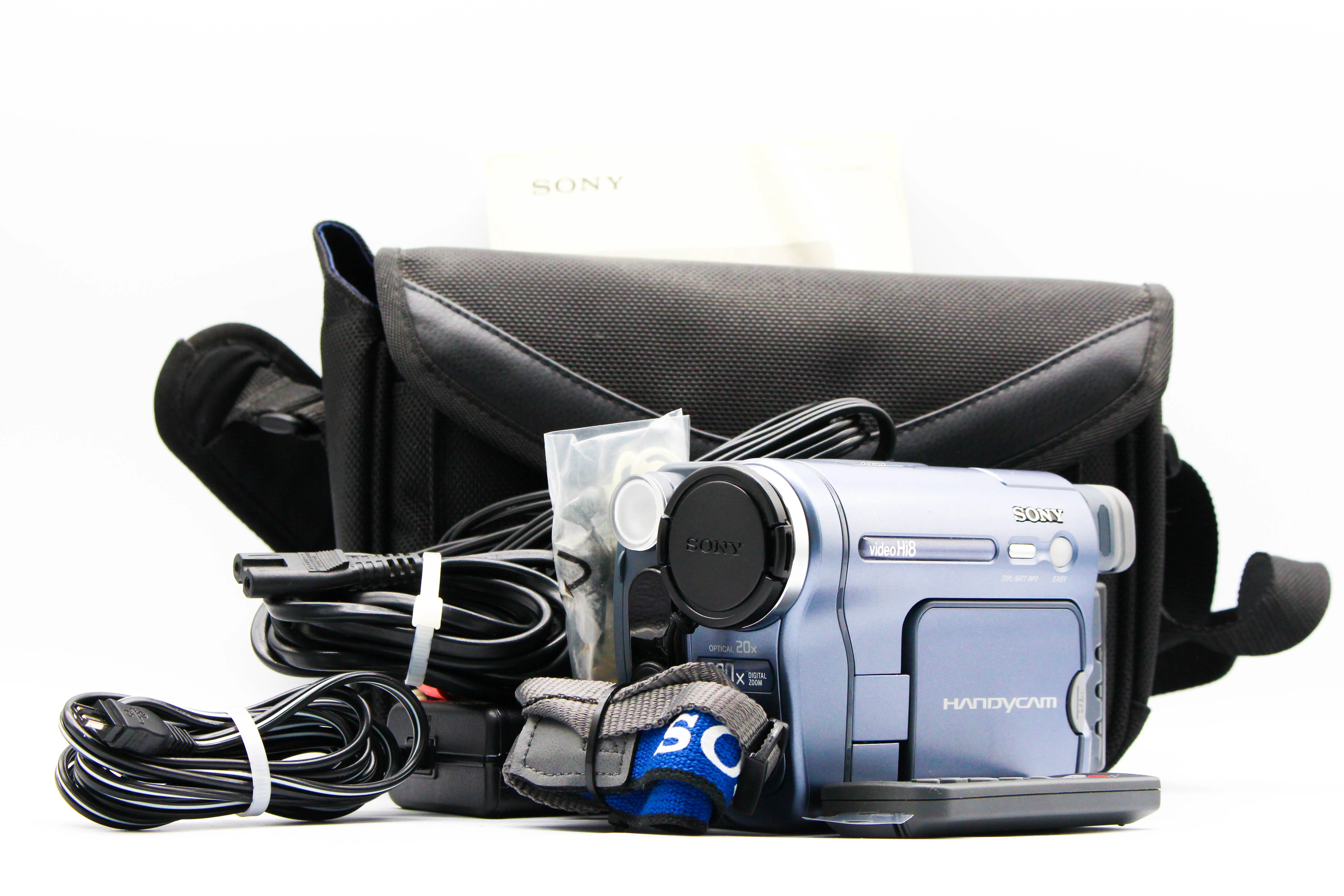 Sony CCD-TRV228E Video8 Hi8 Analog Video Handycam Camera Camcorder - Tested Bundle - Image 2