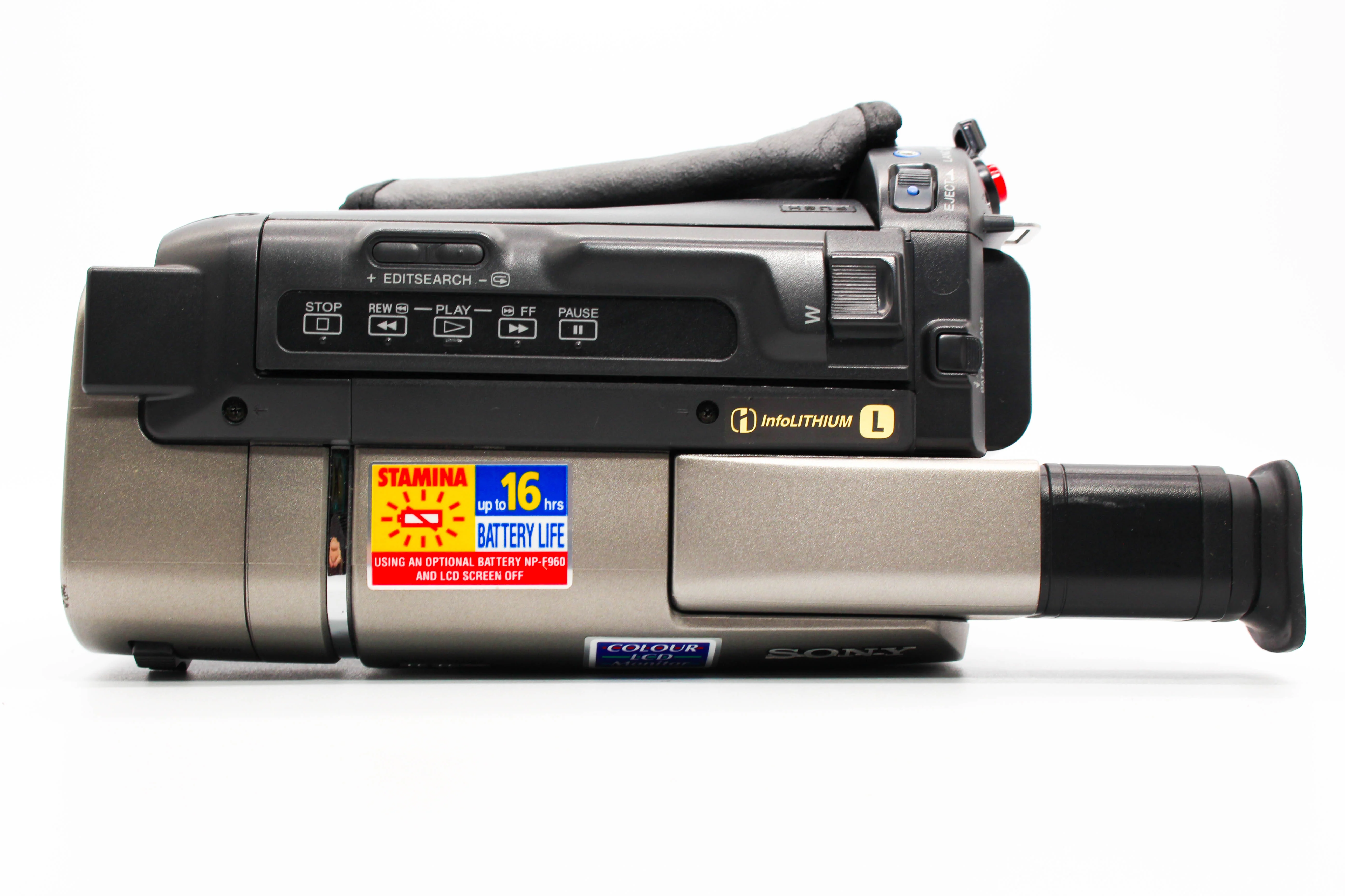 Sony CCD-TRV37E Hi8 Video8 8mm Handycam Camcorder Camera - Tested Bundle Excellent - Image 9