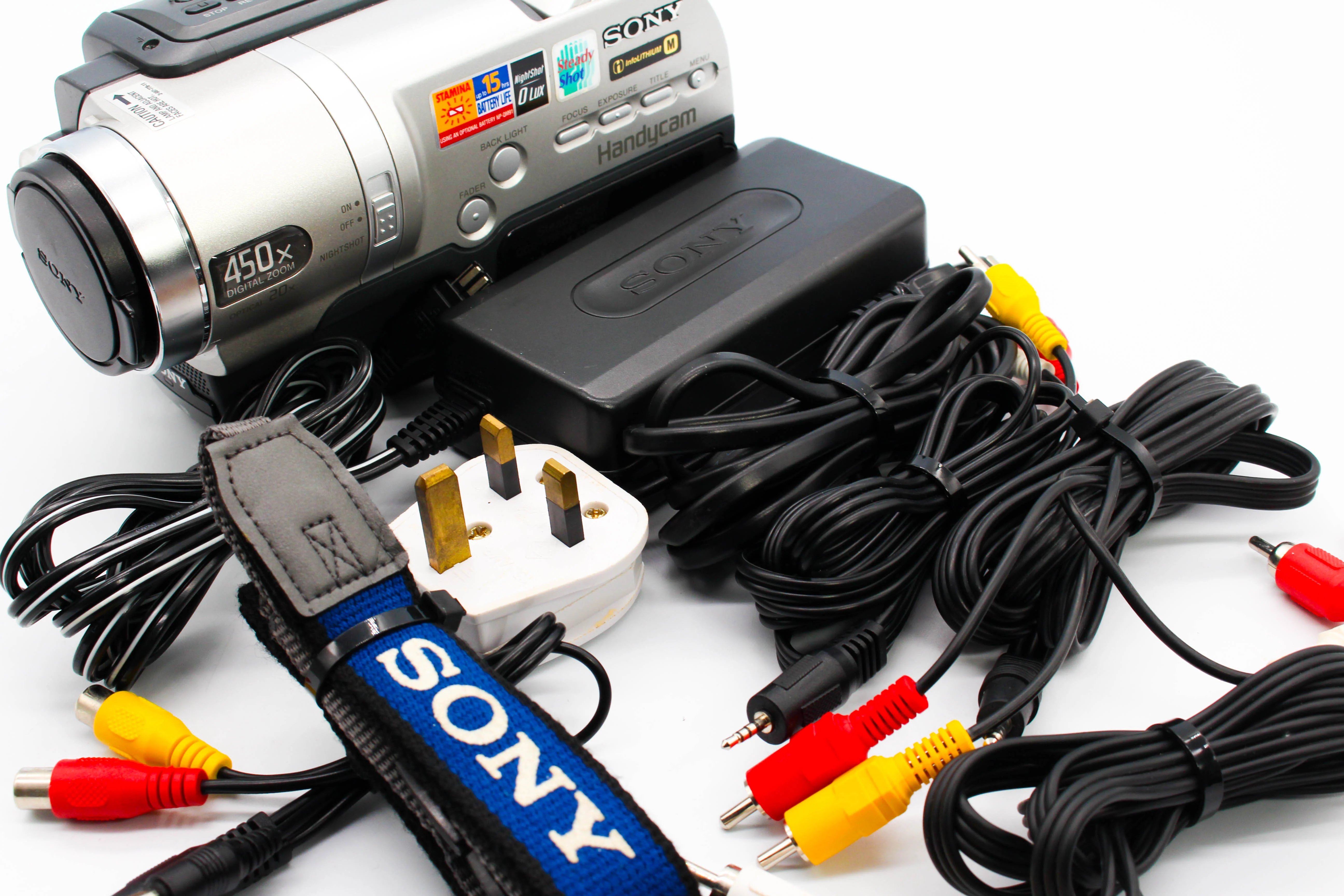 Sony CCD-TRV648E Hi8 Video8 8mm Analog Video Handycam Camera Camcorder - Tested Bundle Excellent - Image 2