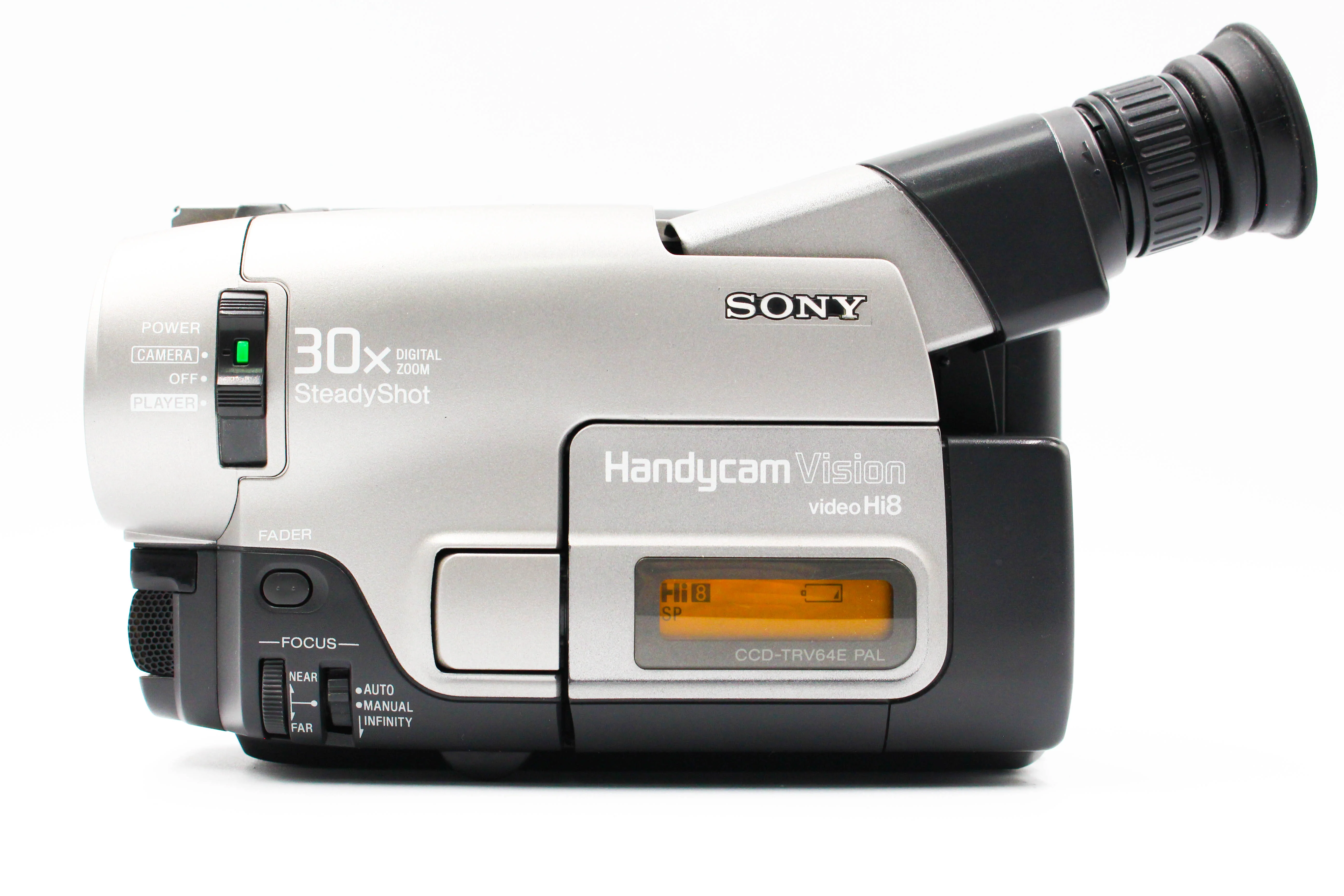 Sony CCD-TRV64E Hi8 Handycam Retro Video Camera Camcorder - Tested Bundle Excellent - Image 3