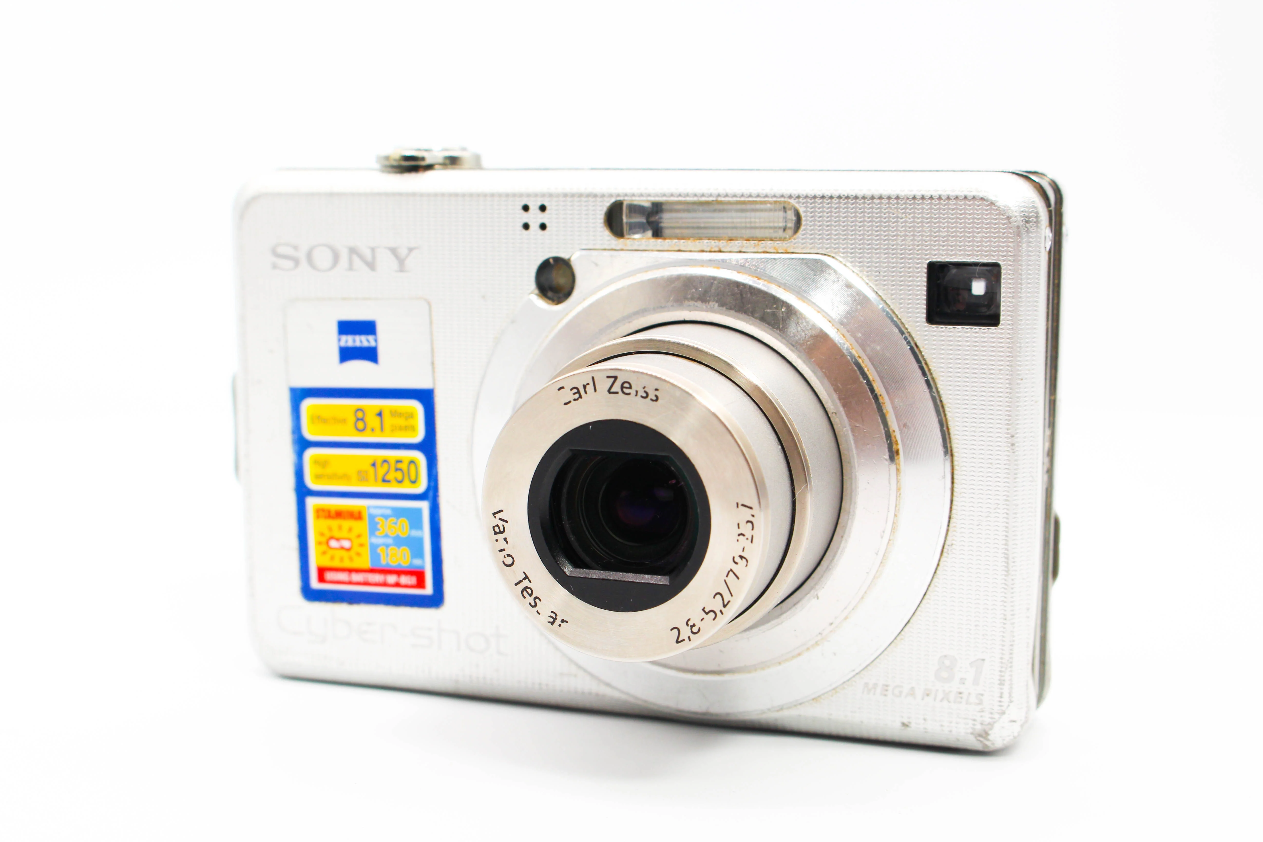 Sony Cybershot DSC-W100 Digital Retro Photo Digital Camera Digicam - Tested Bundle