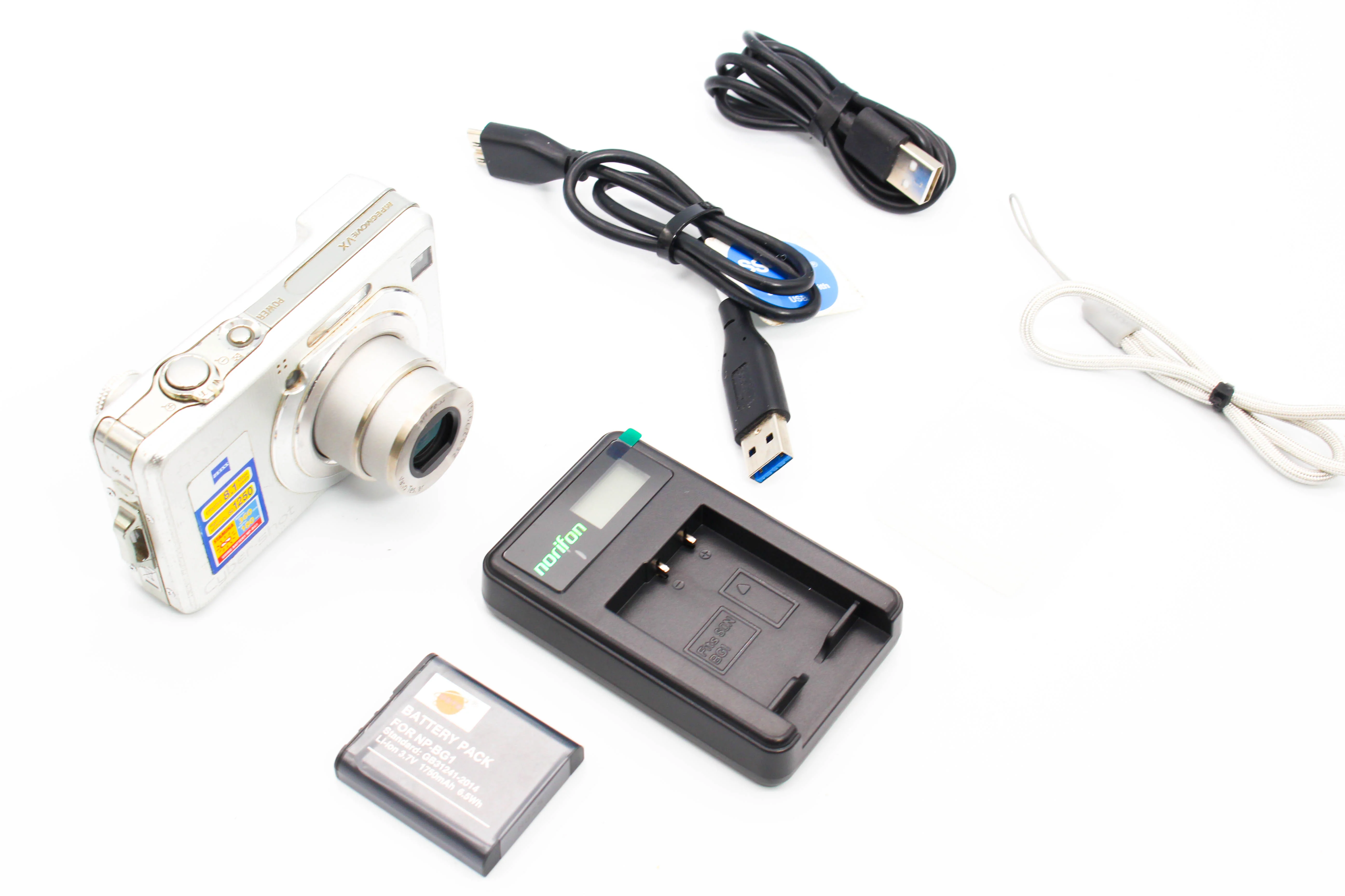 Sony Cybershot DSC-W100 Digital Retro Photo Digital Camera Digicam - Tested Bundle - Image 2