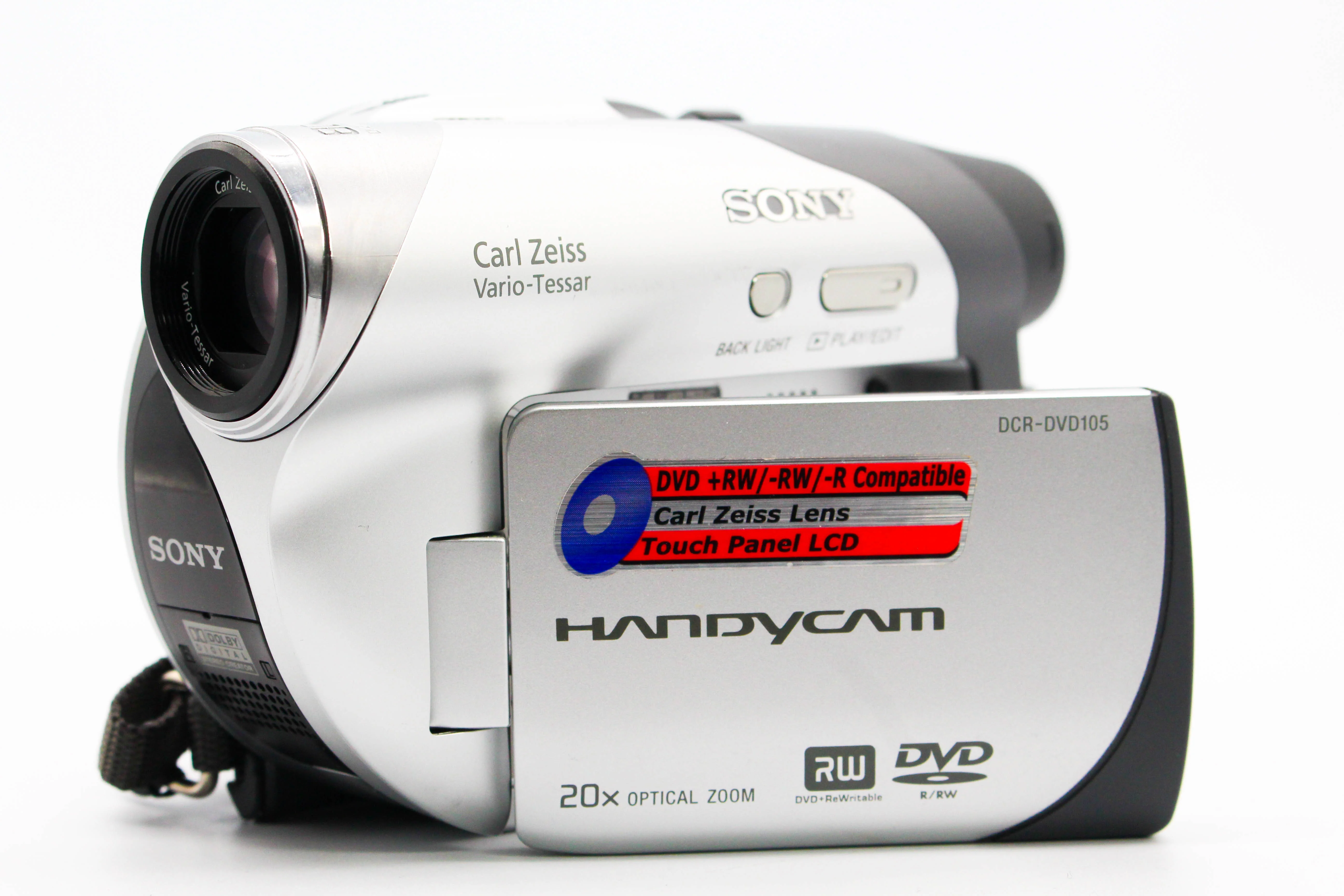Sony DCR-DVD105E DVD Retro Video Handycam Camcorder Camera - Tested Bundle Excellent