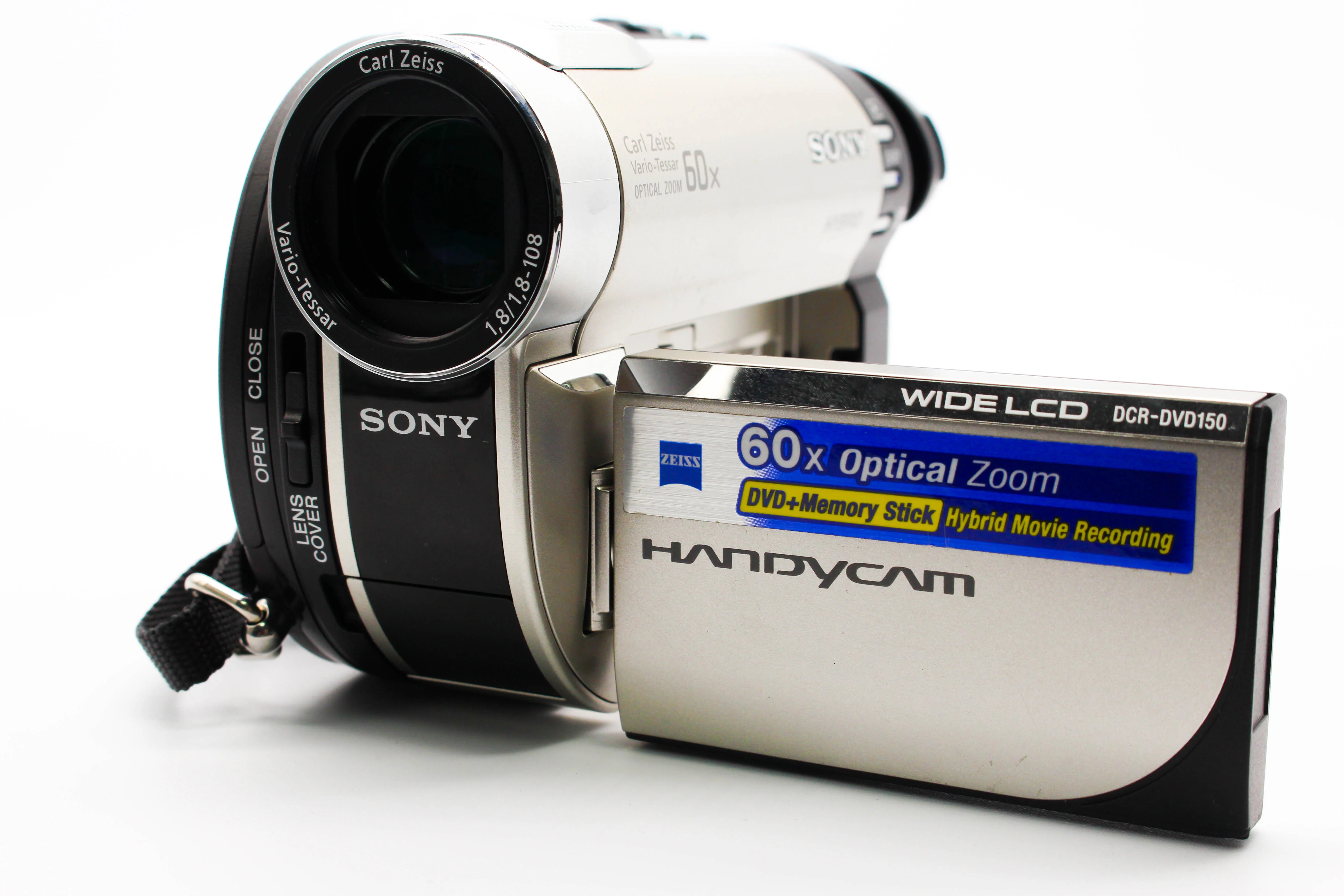 Sony DCR-DVD150E DVD Video Handycam Camcorder Camera - Tested Bundle Good